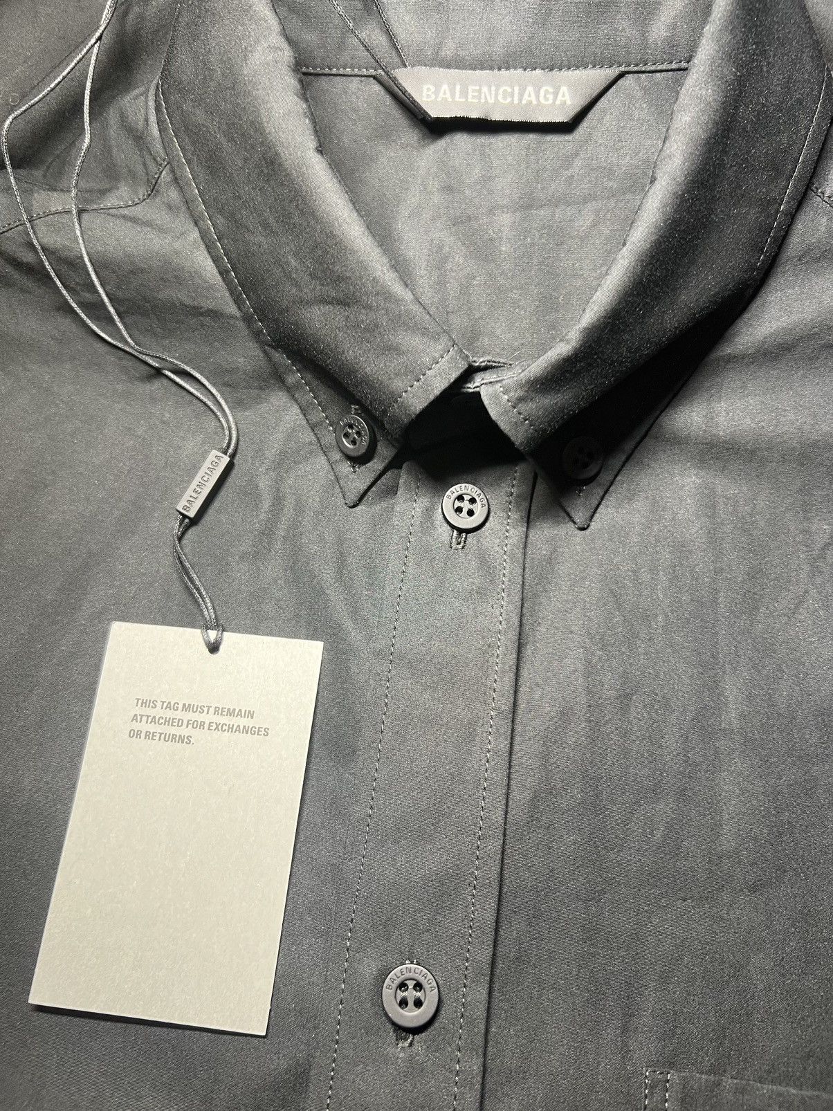 Balenciaga Button-Up Shirt Size US M / EU 48-50 / 2 - 11 Thumbnail