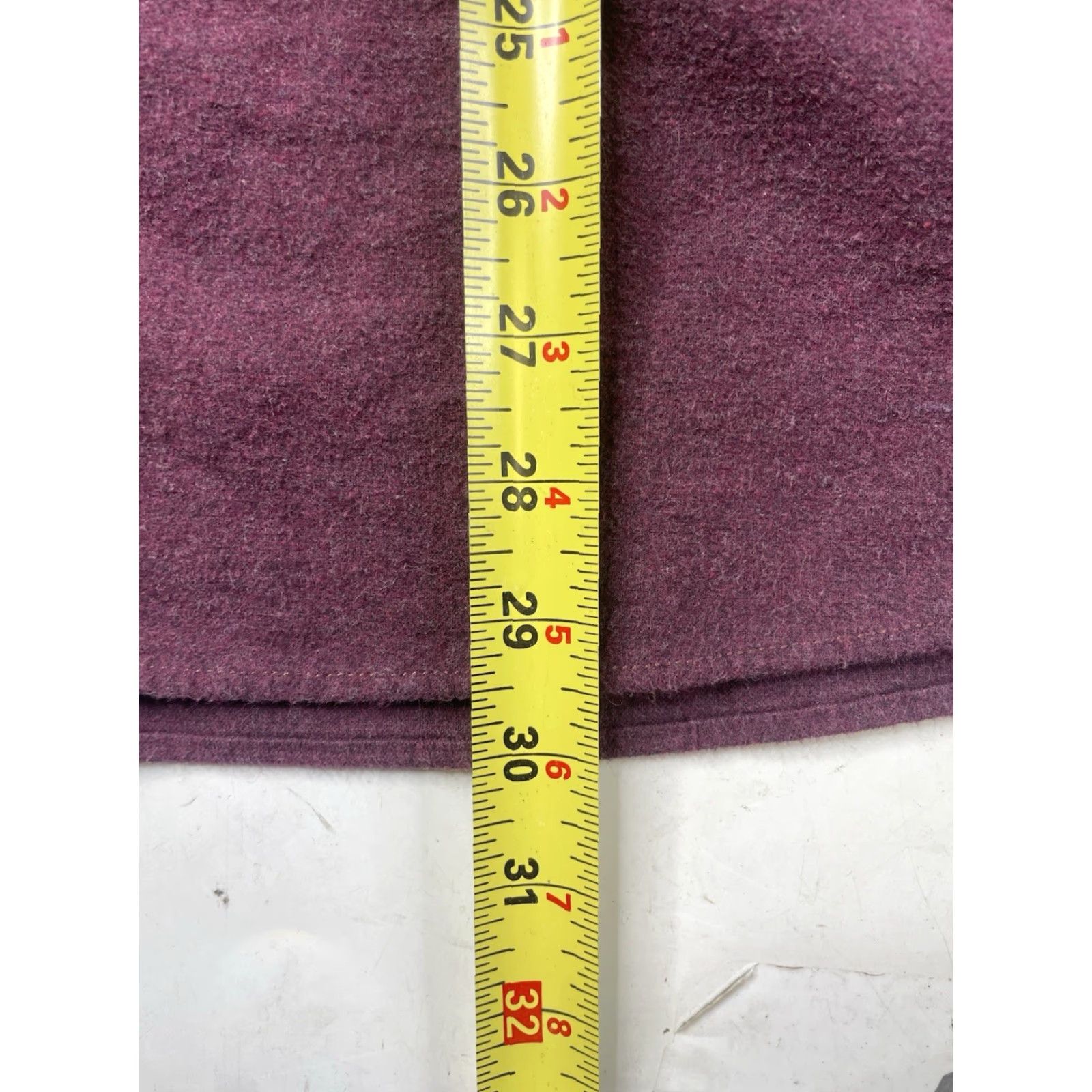 J Brand The Normal Brand Shirt Mens XL Maroon Long Sleeve Flannel Shirt Size US XL / EU 56 / 4 - 6 Thumbnail
