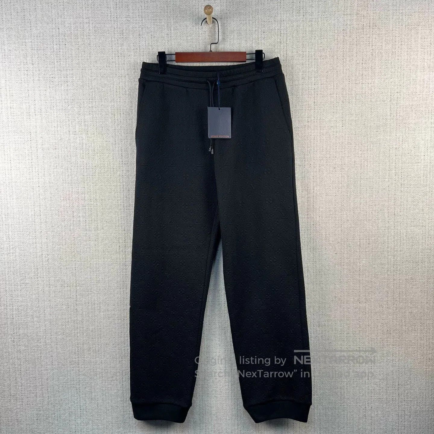 Louis Vuitton Louis Vuitton Embroidered Monogram Jogger Pants. Size US 38 / EU 54 - 1 Thumbnail