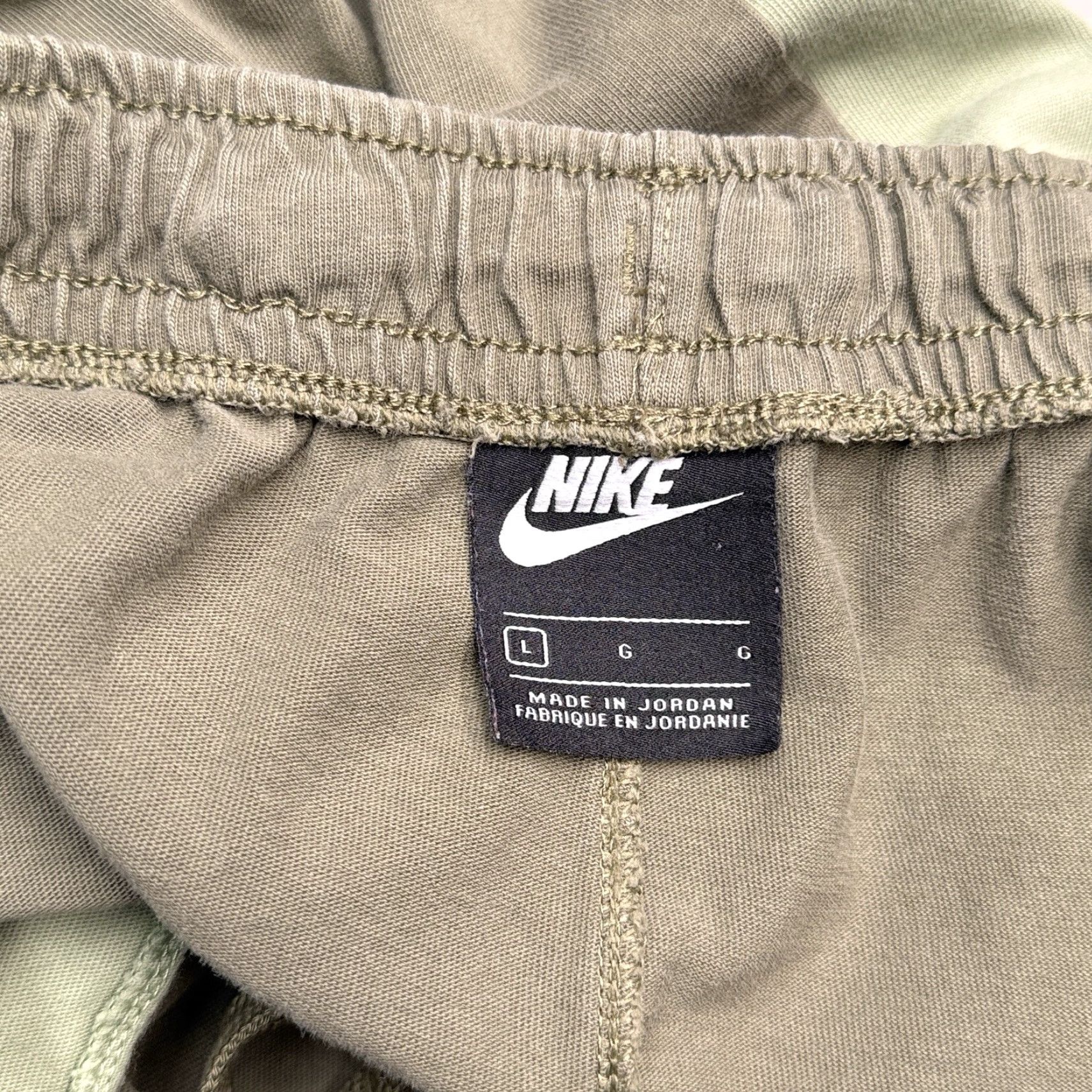 Nike Nike Jogger Sweatpants Mens Large Green Cotton Size US 33 - 5 Thumbnail