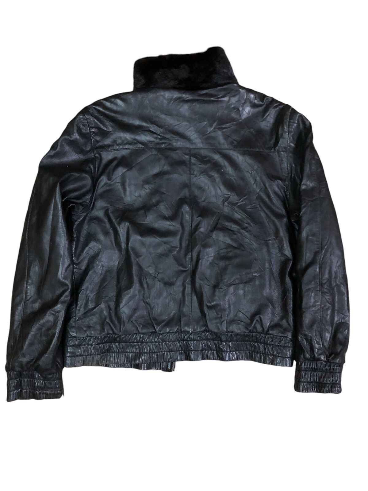 Other Rare !! Reversible Leather Mink Fur Jacket Size US M / EU 48-50 / 2 - 2 Thumbnail
