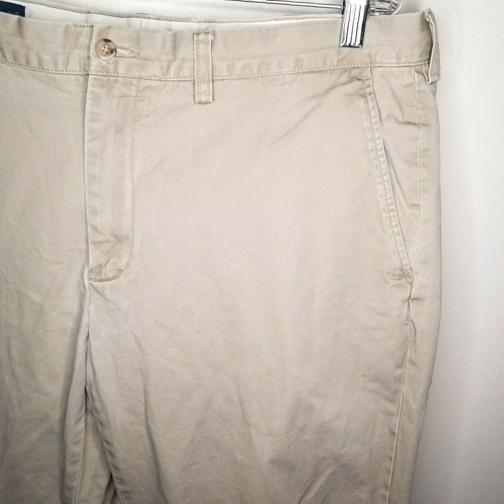Polo Ralph Lauren Polo Ralph Lauren Pants Dress Khaki Mens 38x32 Beige Large Regular Size 38 32 Men Size US M / EU 48-50 / 2 - 2 Thumbnail