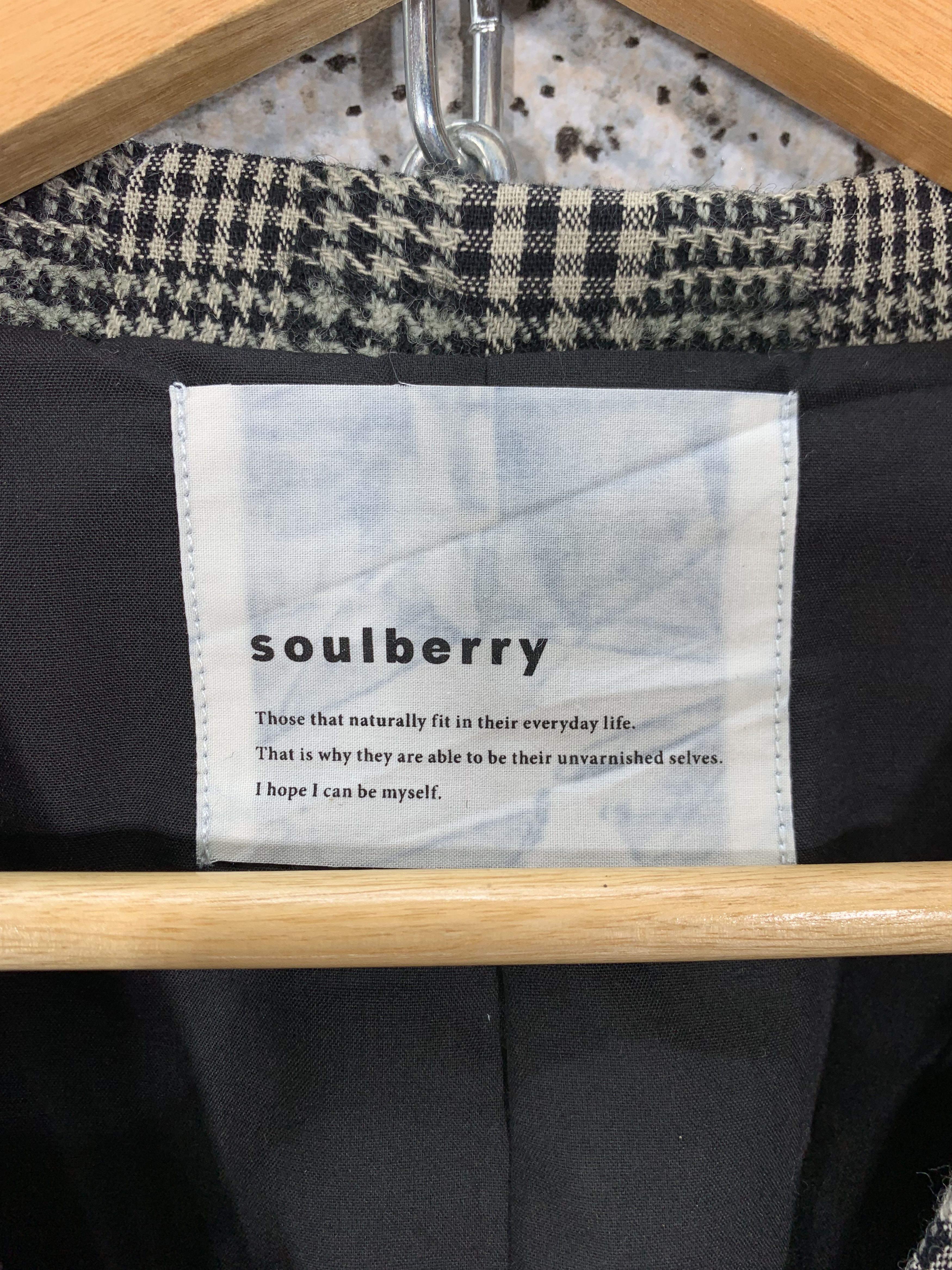 Soulberry Plaid Tartan Checkered Jacket