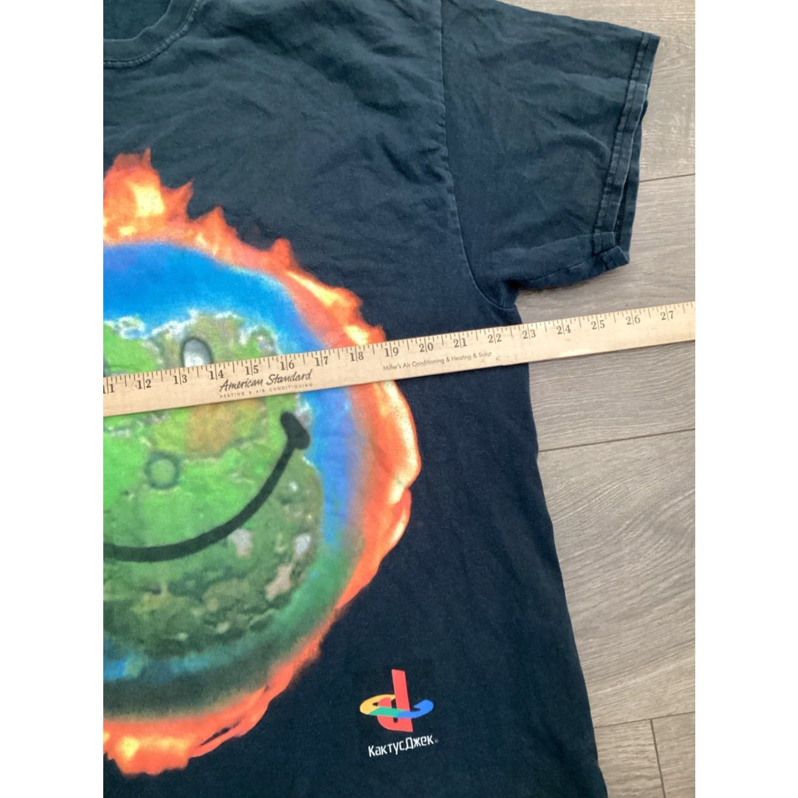 Vintage Cactus Jack X Fortnite The Scotts World Map T-Shirt Large Black Short Sleeve Mens Size US L / EU 52-54 / 3 - 5 Thumbnail