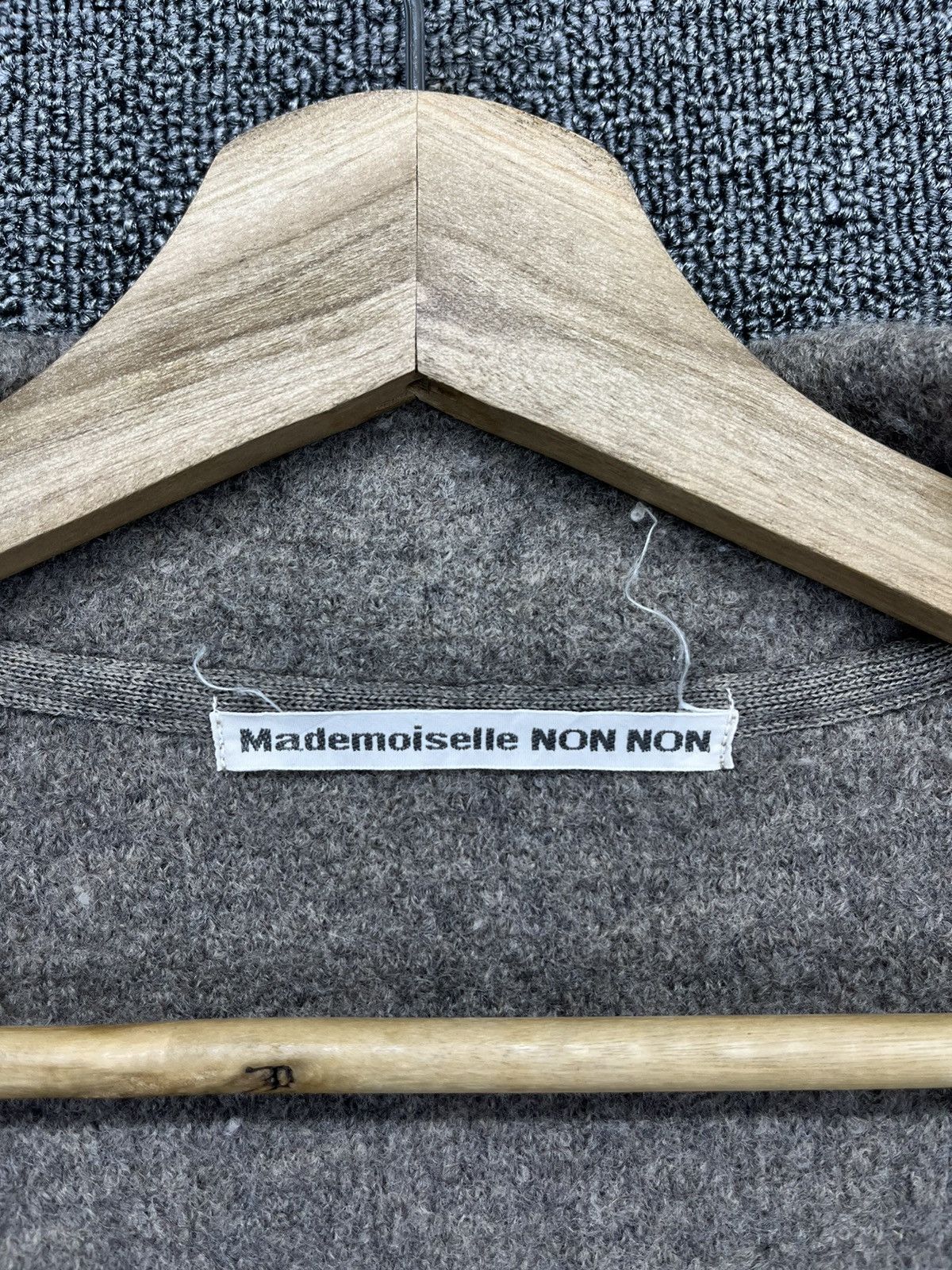 Issey Miyake Issey Miyake Mademoiselle Non Non Wool Cardigan Jacket Size M / US 6-8 / IT 42-44 - 6 Thumbnail