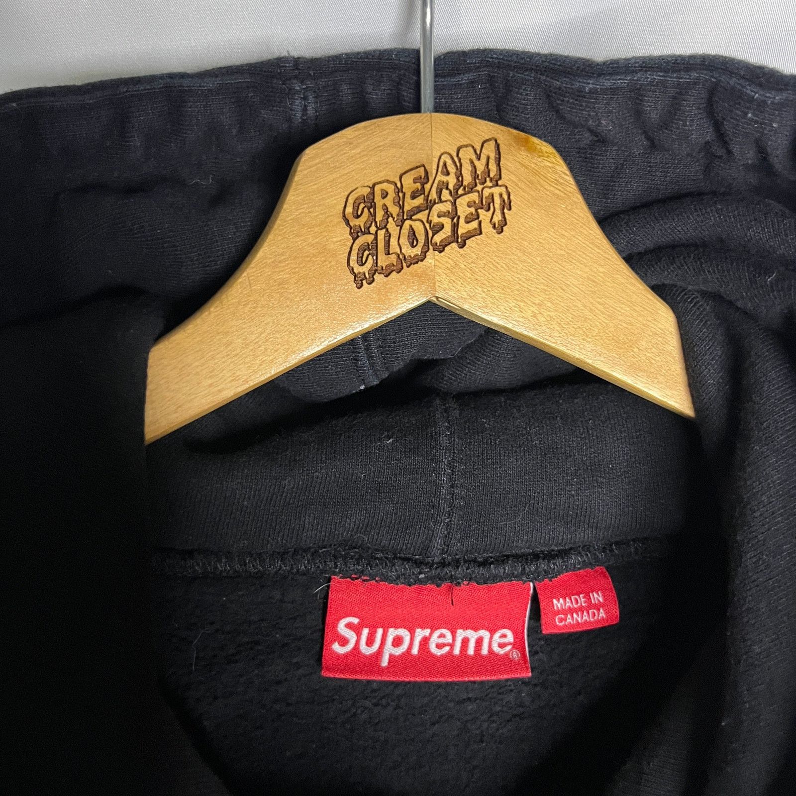 Supreme FW15 2015 Supreme NYC Flag Logo Rib Hooded Pullover L Size US L / EU 52-54 / 3 - 4 Thumbnail