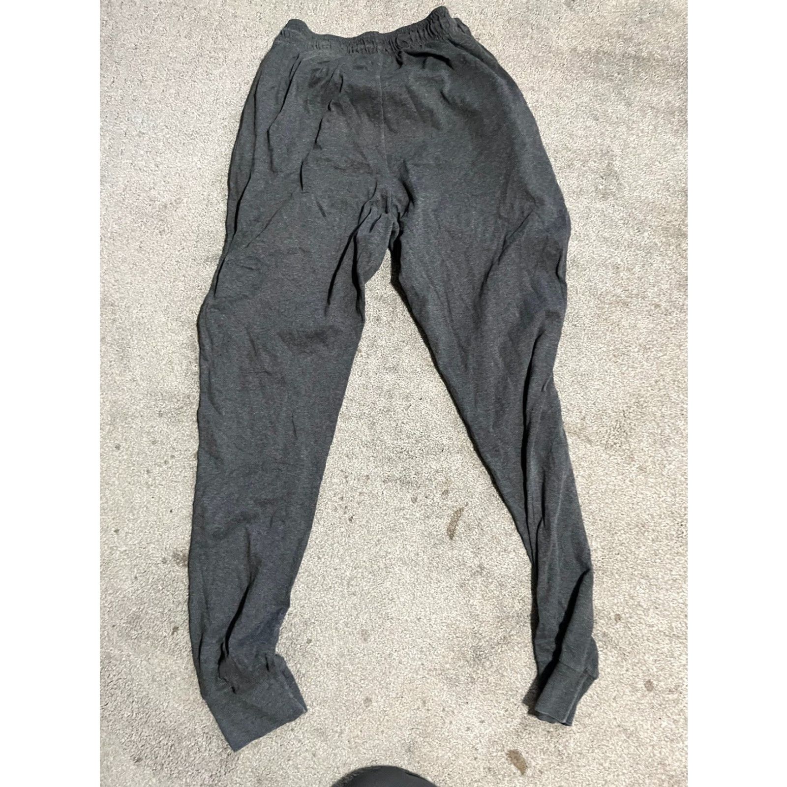 Champion Champion Sweatpants Men’s M Authentic Straight Pocket Logo Gray Cotton Solid Size US 31 - 3 Thumbnail