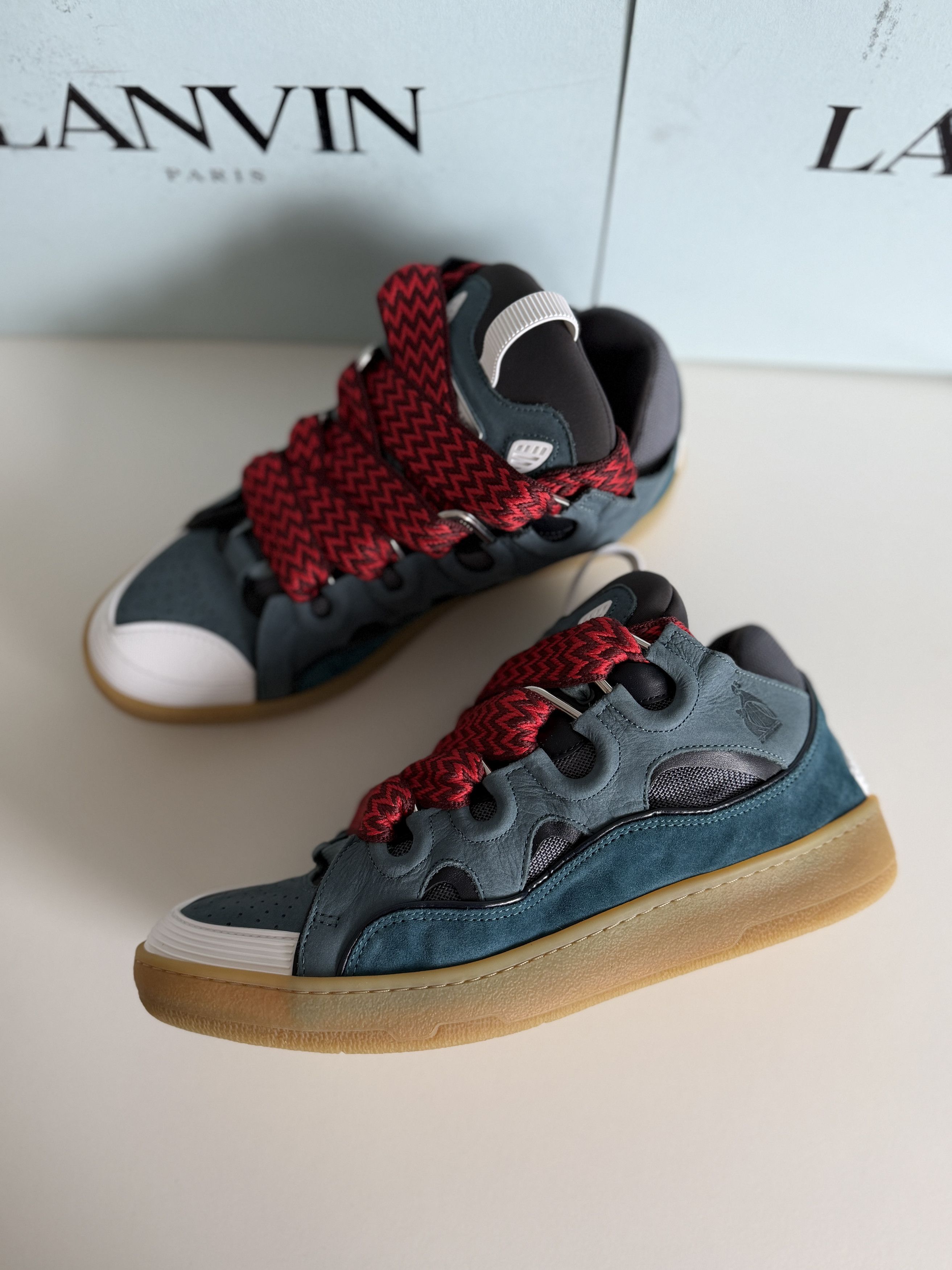 Lanvin Lanvin Curb Sneakers Size US 12 / EU 45 - 4 Thumbnail