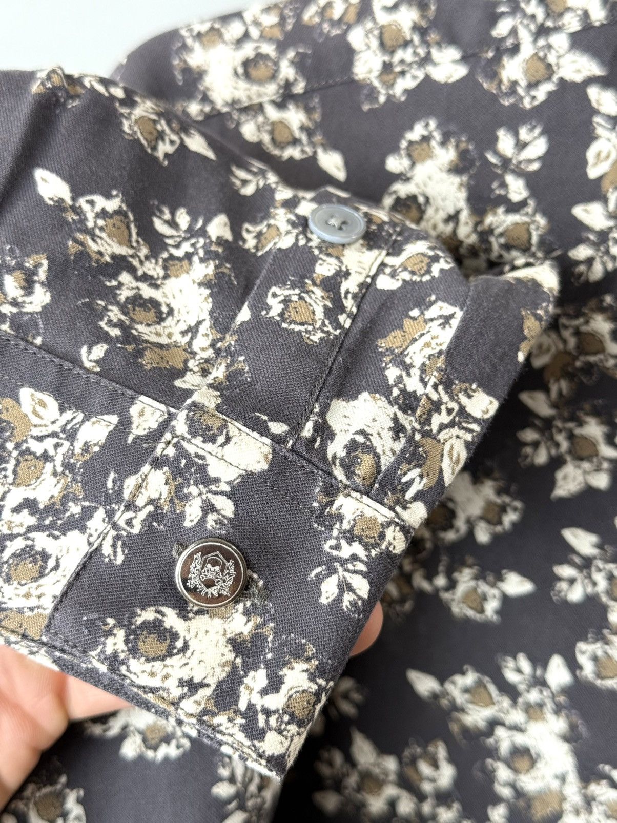 The Kooples The Kooples Paris Luxury Printed Shirt Size US L / EU 52-54 / 3 - 5 Thumbnail