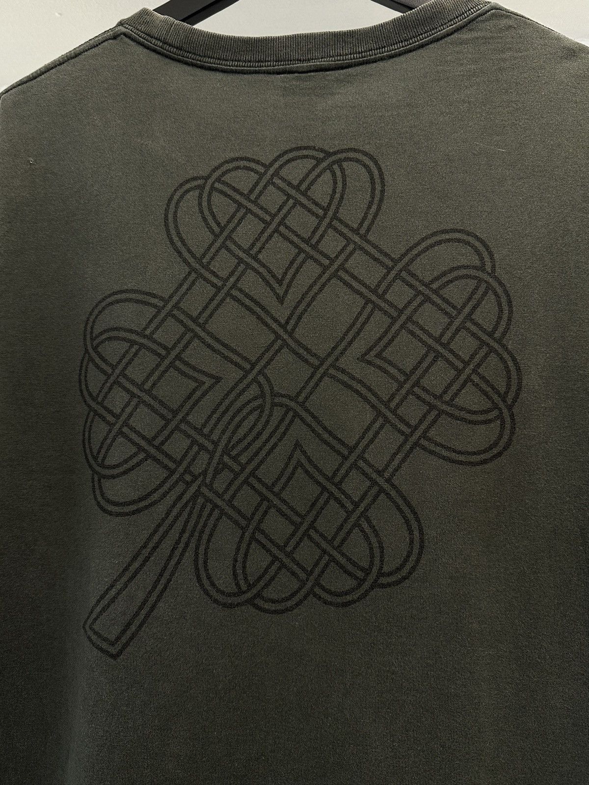 Number (N)ine Number (N)ine AW06 Noir Back Clover Graphic Tee Size US M / EU 48-50 / 2 - 5 Thumbnail