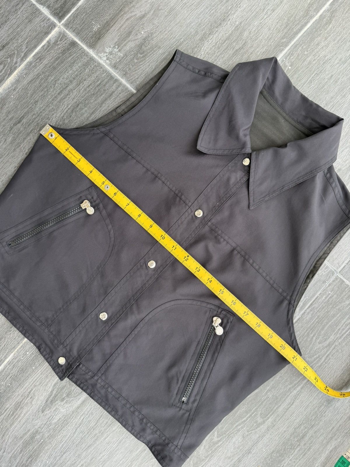 Fendi Vintage 90’s FENDI Reversible Brown/Black Vest Size 40R - 15 Thumbnail