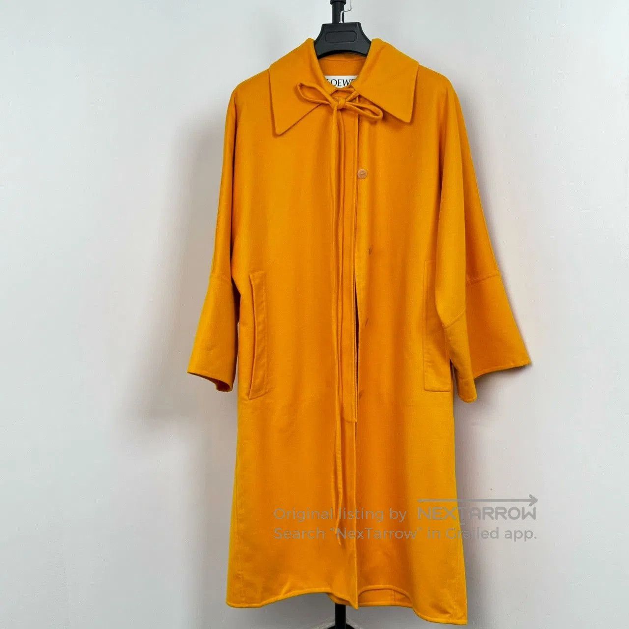 Loewe yellow long wool coat by loewe. Size US XS / EU 42 / 0 - 2 Thumbnail