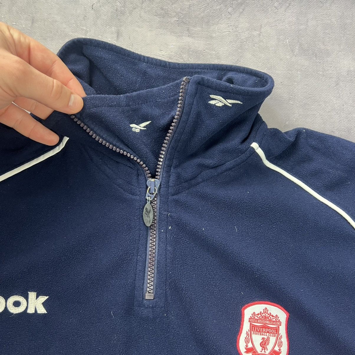 Reebok Rare! Liverpool Reebok Fleece Jacket Hoodie Vintage 90s Size US M / EU 48-50 / 2 - 10 Thumbnail