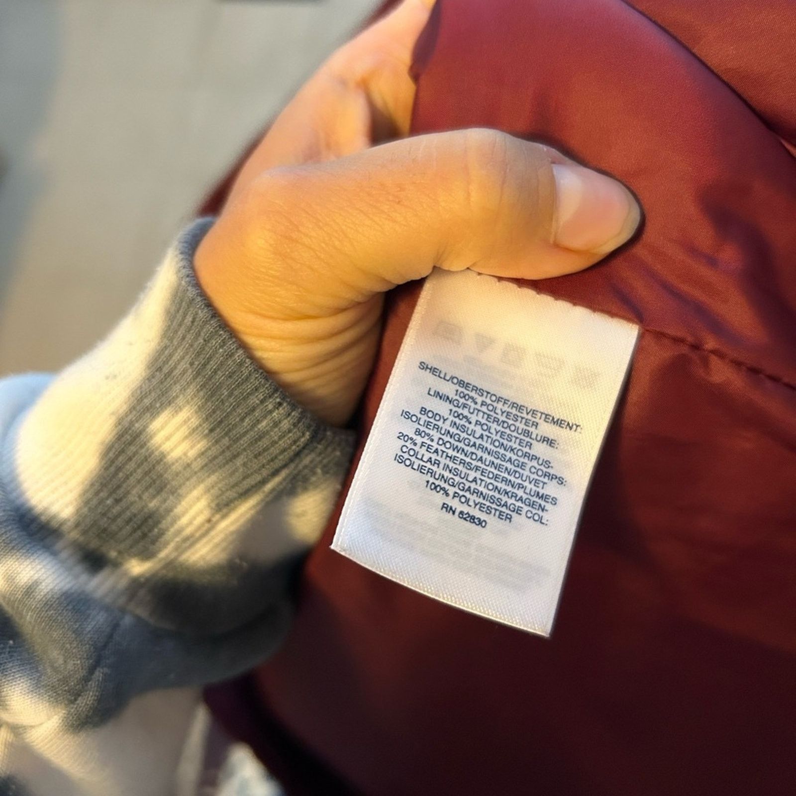 Lands' End Lands’ End Burgundy Down Filled Puffer Vest Size XL / US 12-14 / IT 48-50 - 3 Thumbnail