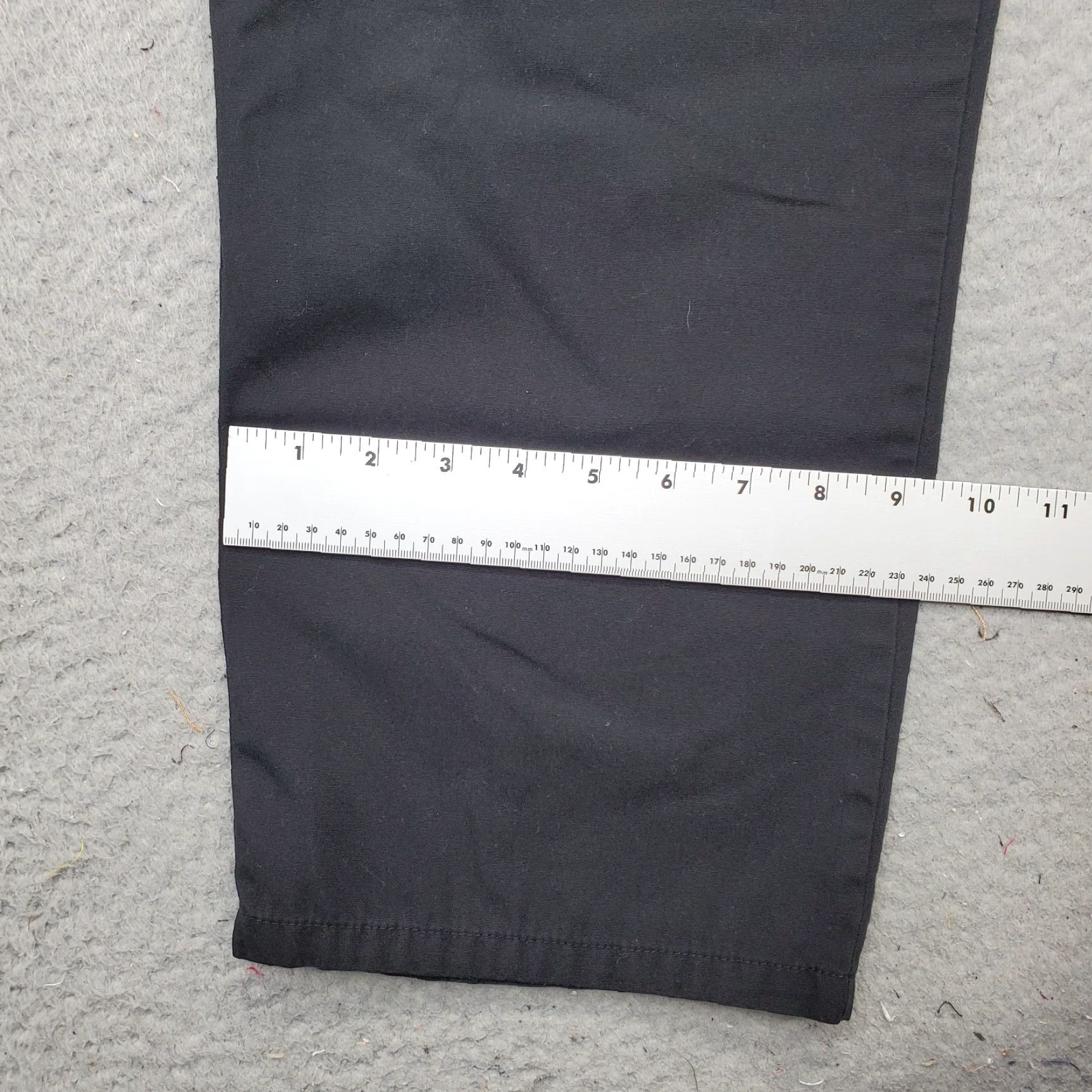 Dickies Dickies Scrub Pants Womens XL Black Comfort Drawstring Waist Straight Leg Size 40" / US 18 - 5 Thumbnail