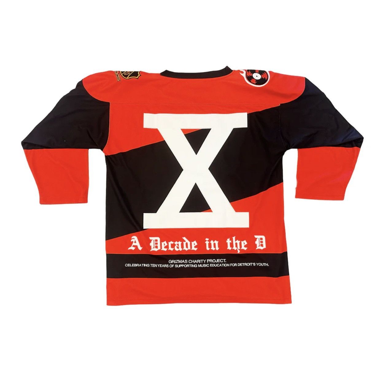 GRIZ GRIZMAS DETROIT RED WINGS HOCKEY JERSEY