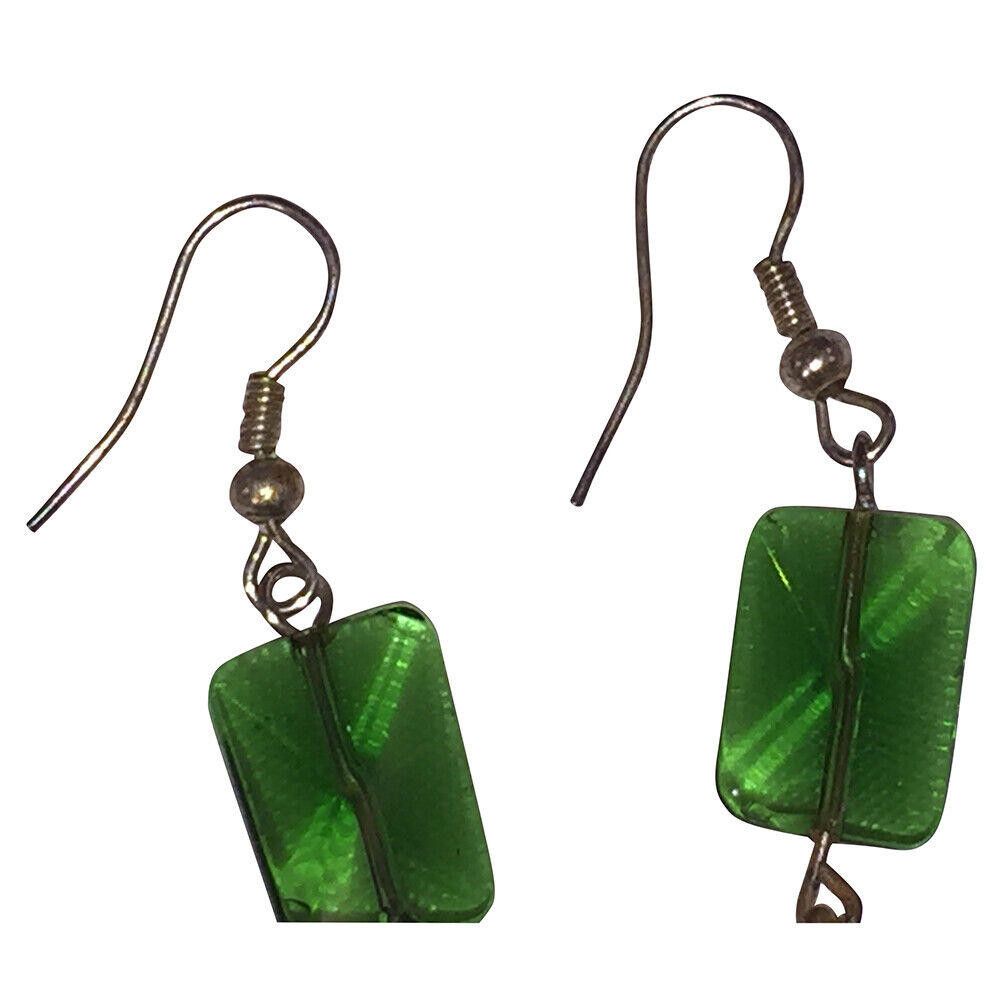 Designer Venetian Reworked Glass Bead Drop Earrings Size ONE SIZE - 3 Thumbnail