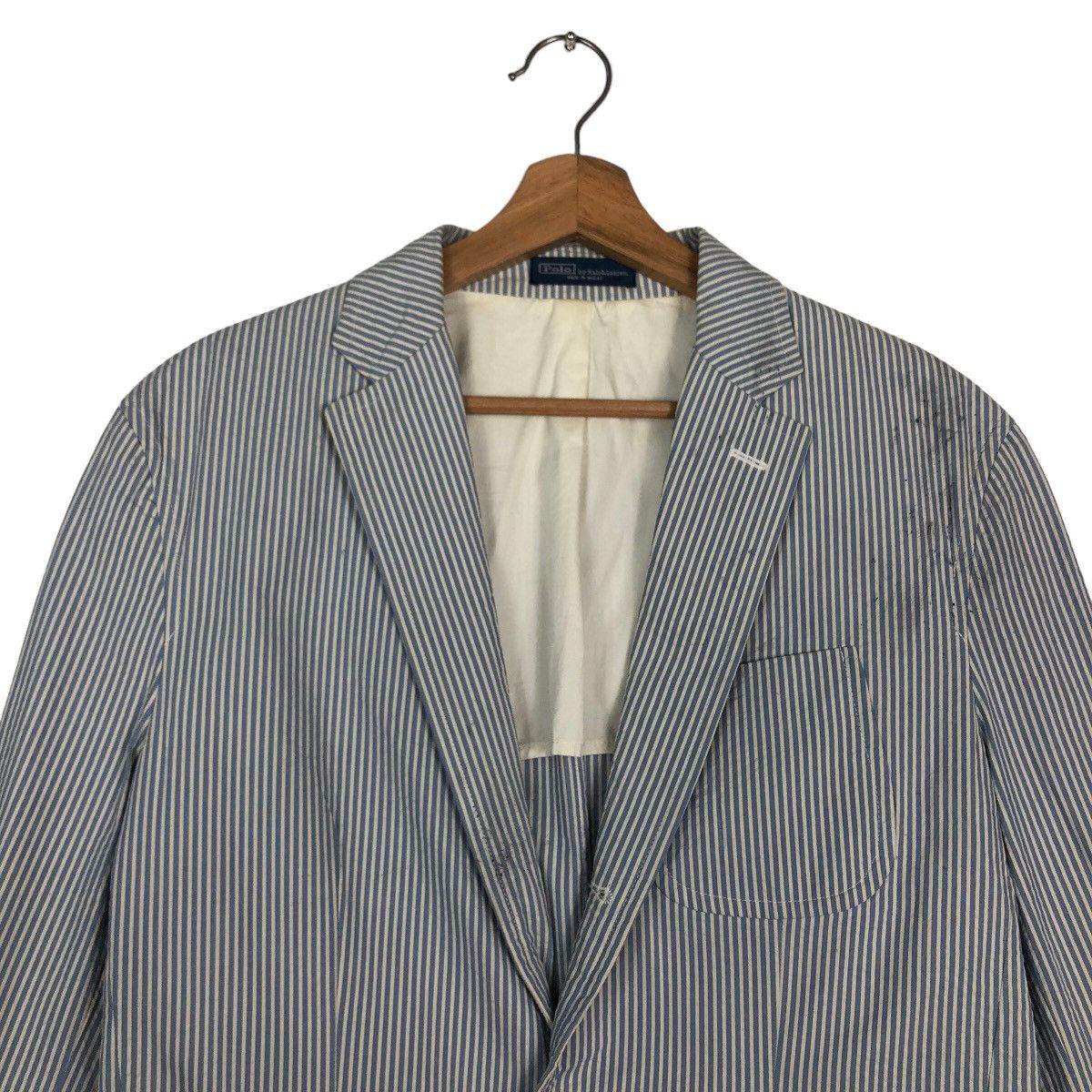 Polo Ralph Lauren 🔥Vtg Hickory Chore Jacket Polo Ralph Lauren Macau Made Size US M / EU 48-50 / 2 - 2 Thumbnail