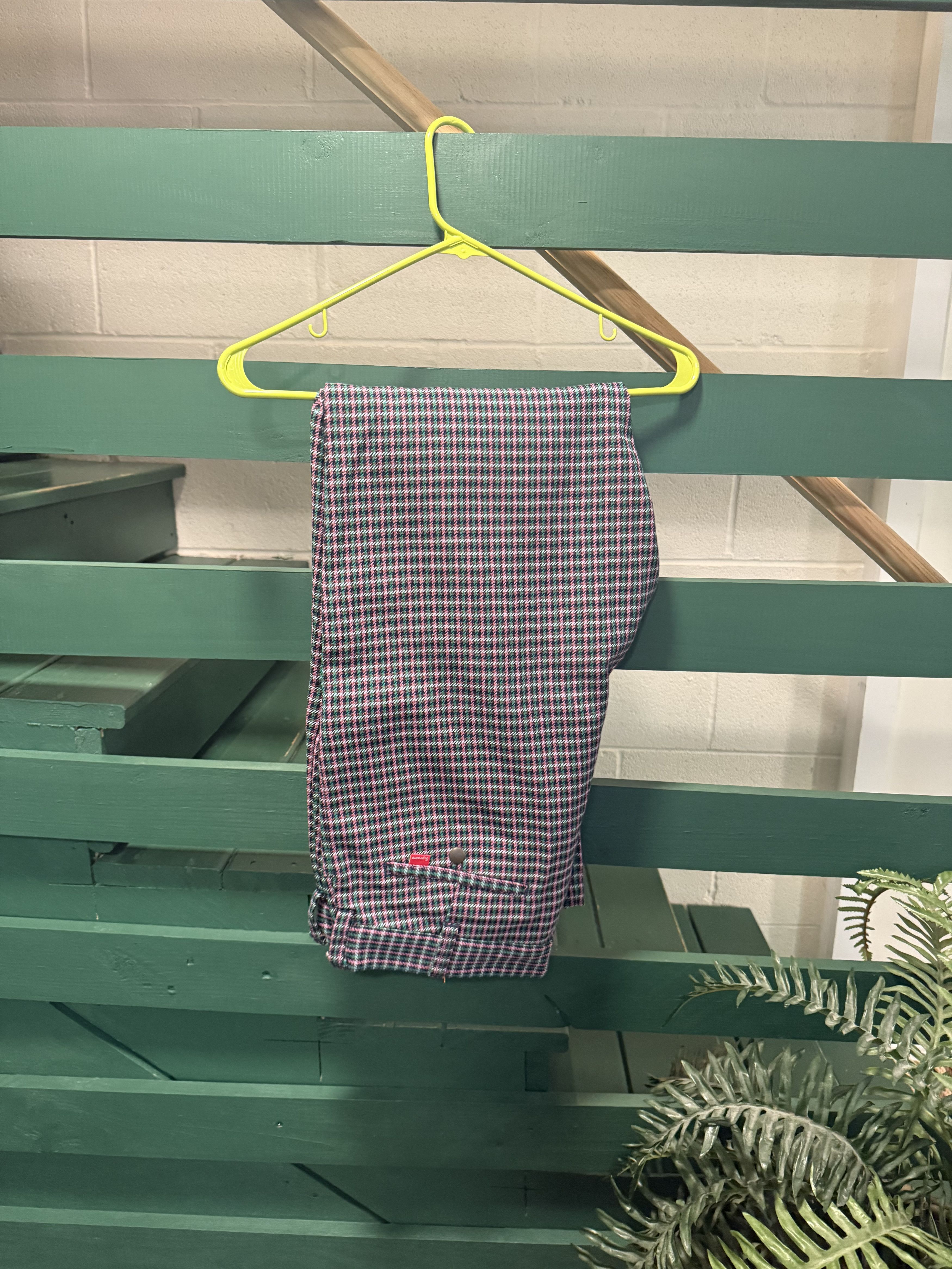 Supreme Plaid Pants | Grailed