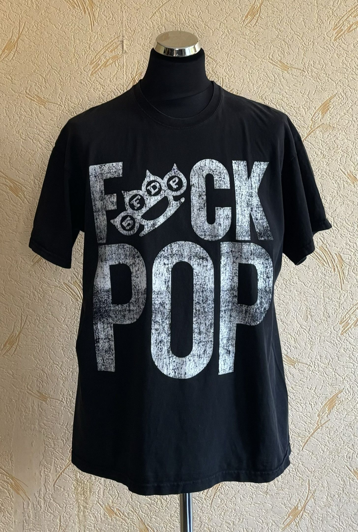 Band Tees Fuck Pop Let's Rock Fruit of the loom T-shirt Size. XL Size US XL / EU 56 / 4 - 1 Thumbnail