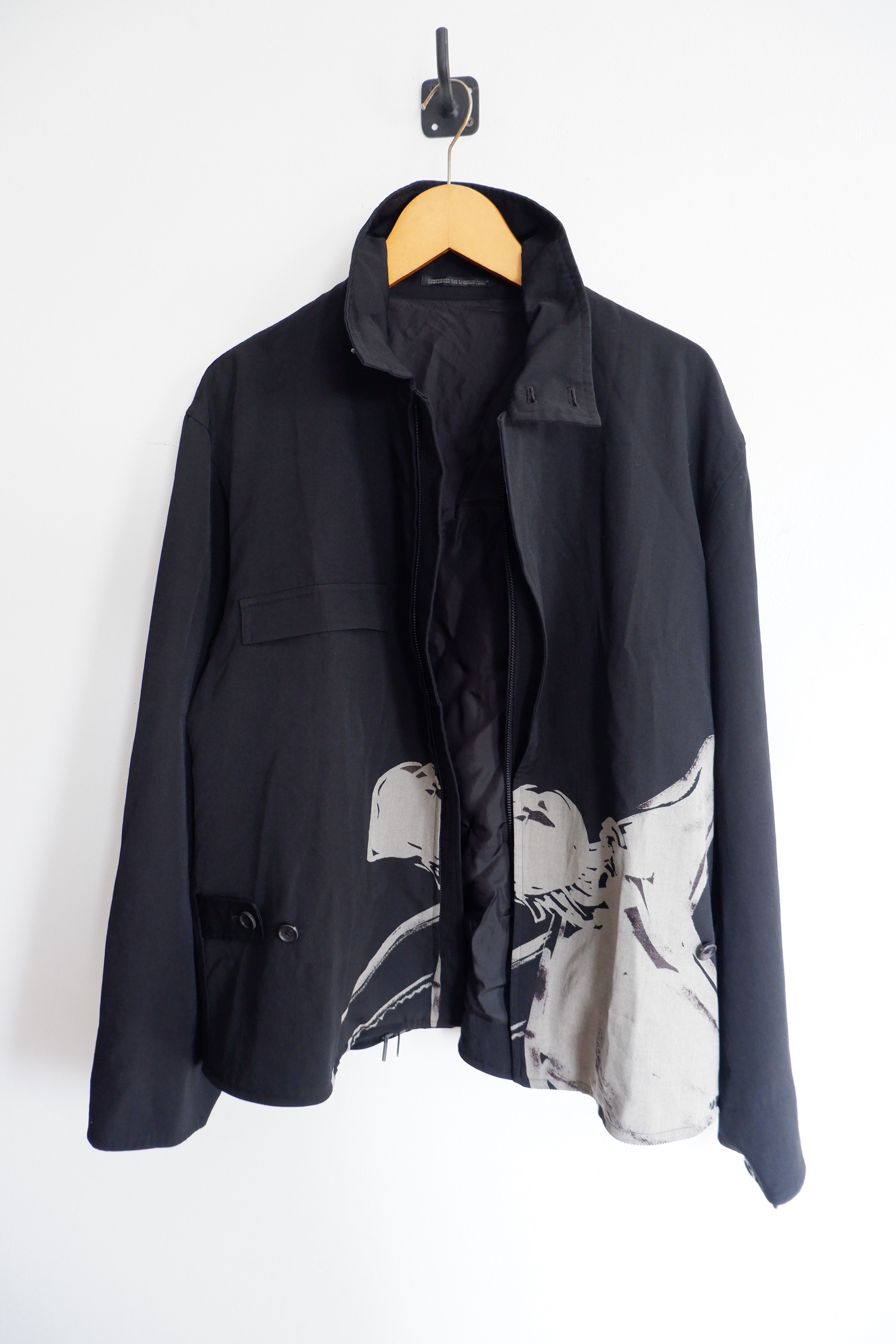 Yohji Yamamoto YOHJI YAMAMOTO pour homme 17AW Discharge Work Jacket Size US L / EU 52-54 / 3 - 4 Thumbnail