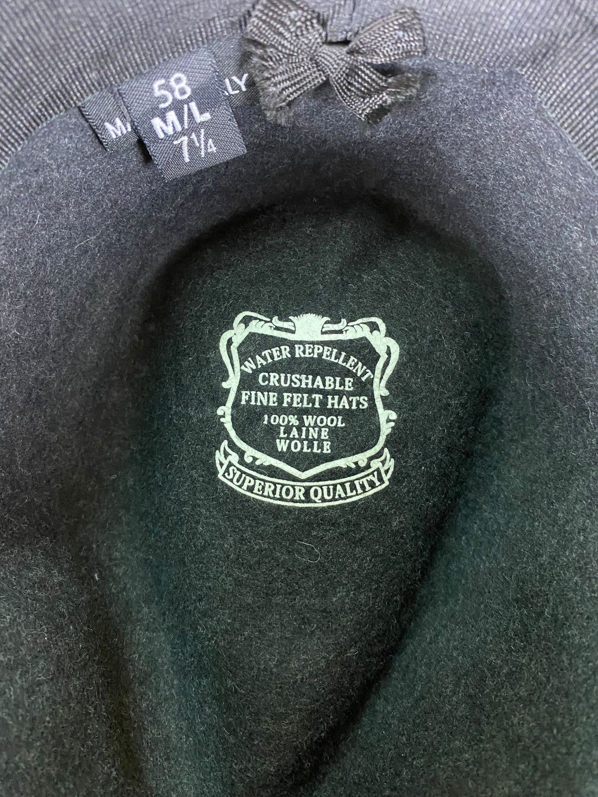 Other Italian Designer Crushable Fine Felt Hats Size ONE SIZE - 10 Thumbnail