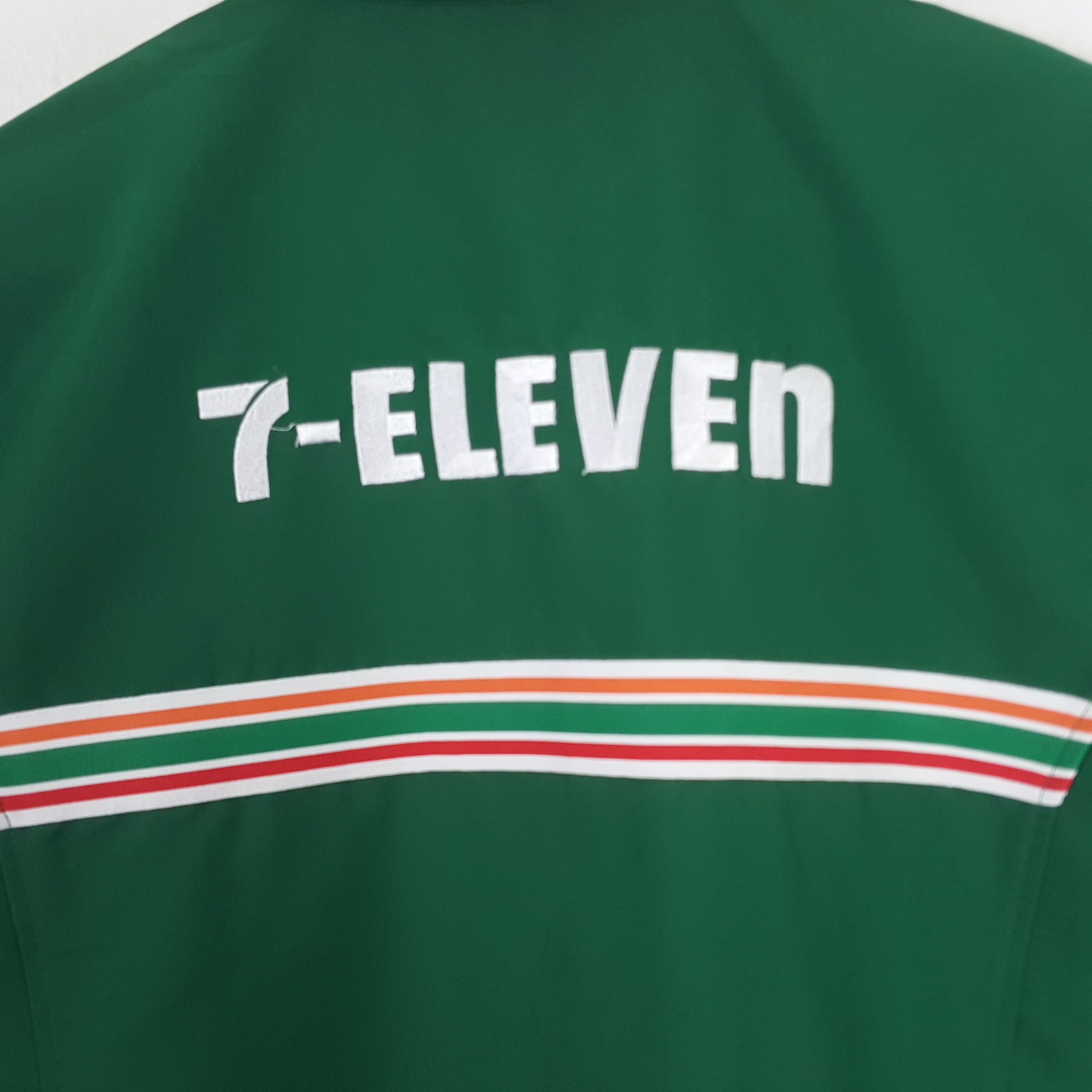 Japanese Brand × Vintage Vintage 7 Eleven Worker Uniform Embroidered Logo Jacket Size US XS / EU 42 / 0 - 2 Thumbnail