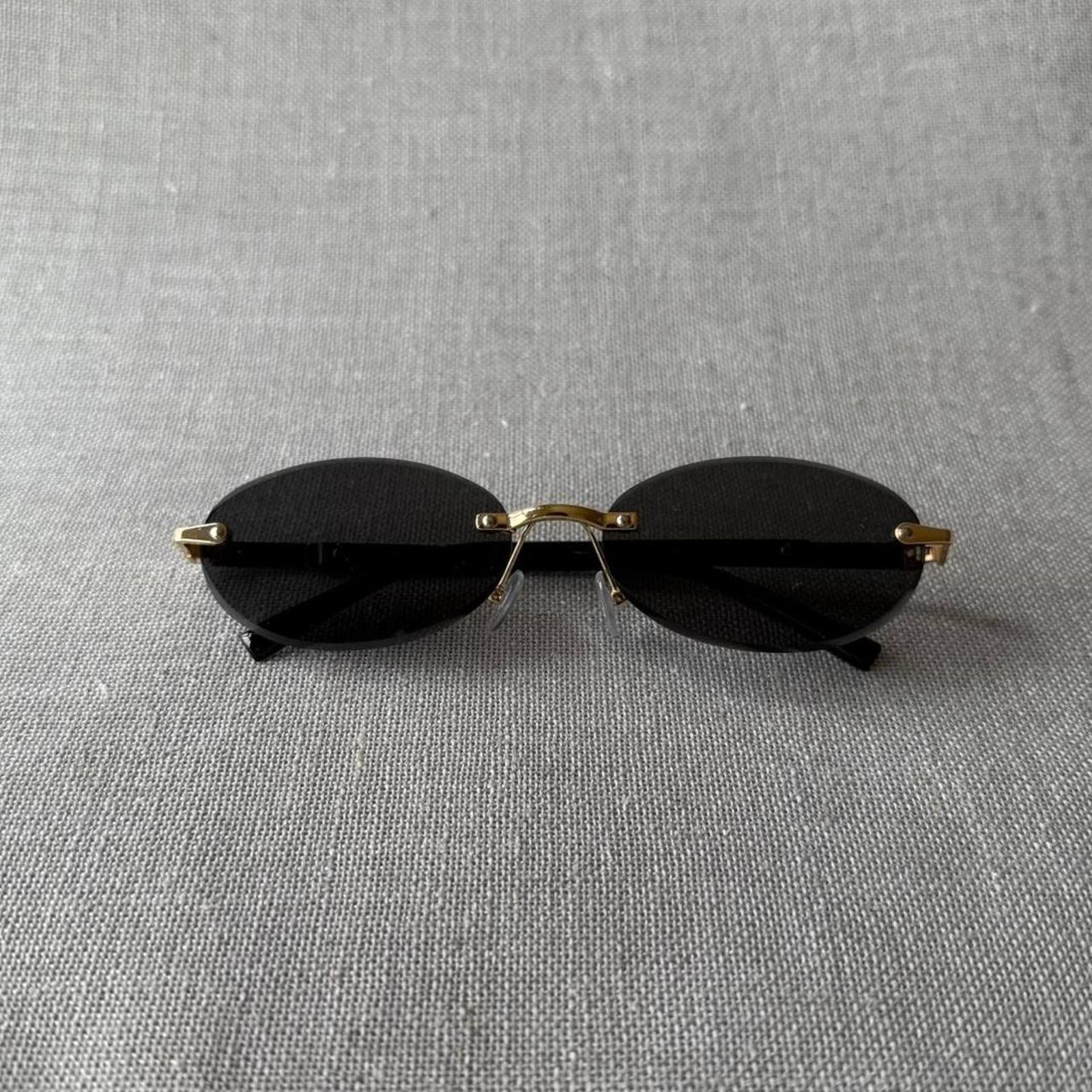 Other Circle frame sunglasses casual WMNS Size ONE SIZE - 2 Thumbnail