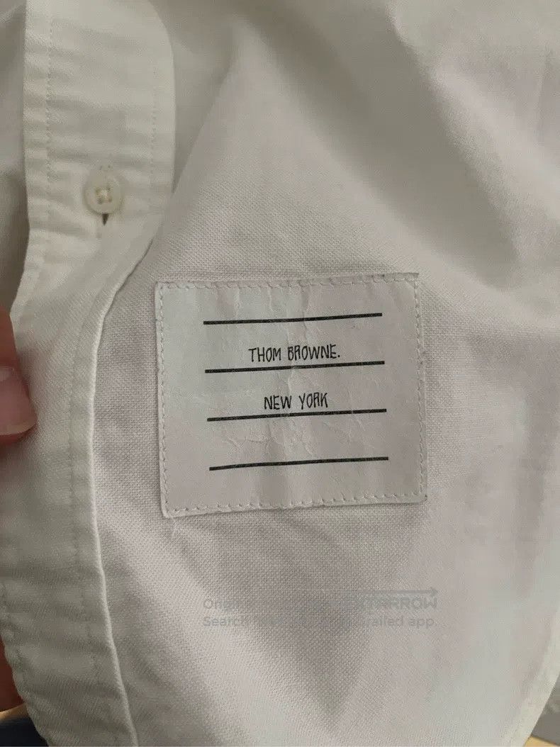 Thom Browne Thom Browne White Shirt Size US S / EU 44-46 / 1 - 4 Thumbnail