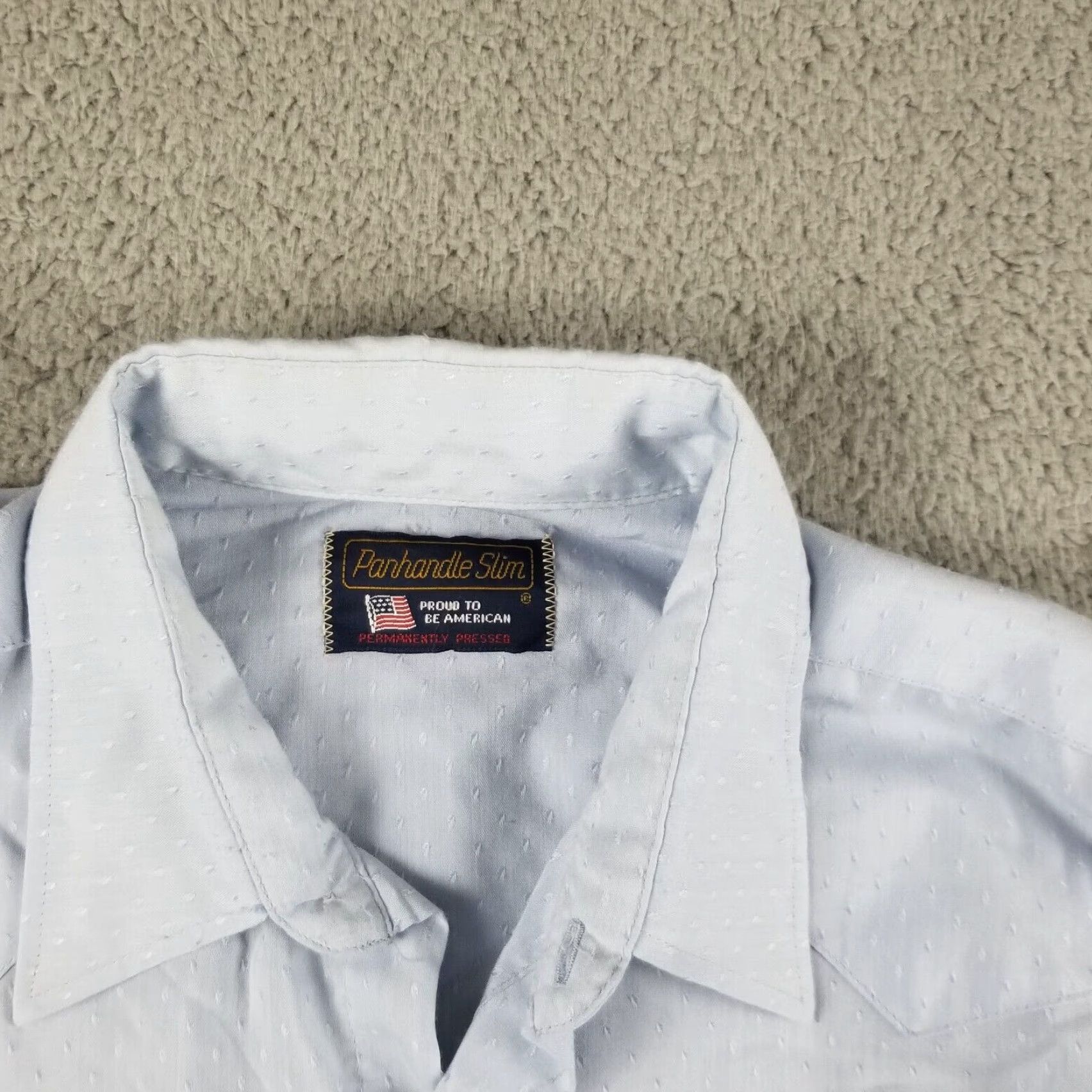 Vintage VINTAGE Panhandle Slim Men’s XL Cotton Polka Dot Pearl Snap Shirt Western Cowboy 80s 90s Classic Size US XL / EU 56 / 4 - 2 Thumbnail