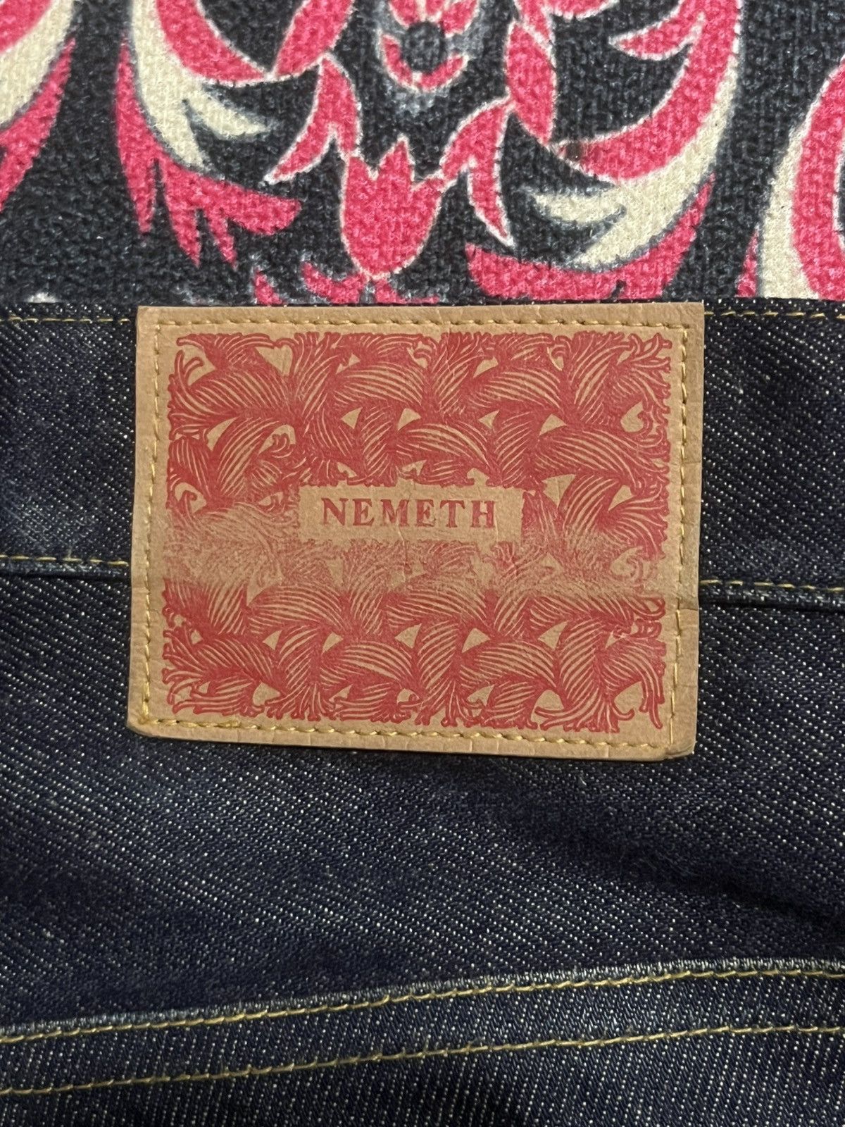 Christopher Nemeth ⚡️Designer⚡️Christopher Nemeth Deconstructed Raw Indigo Jeans Size US 30 / EU 46 - 7 Thumbnail