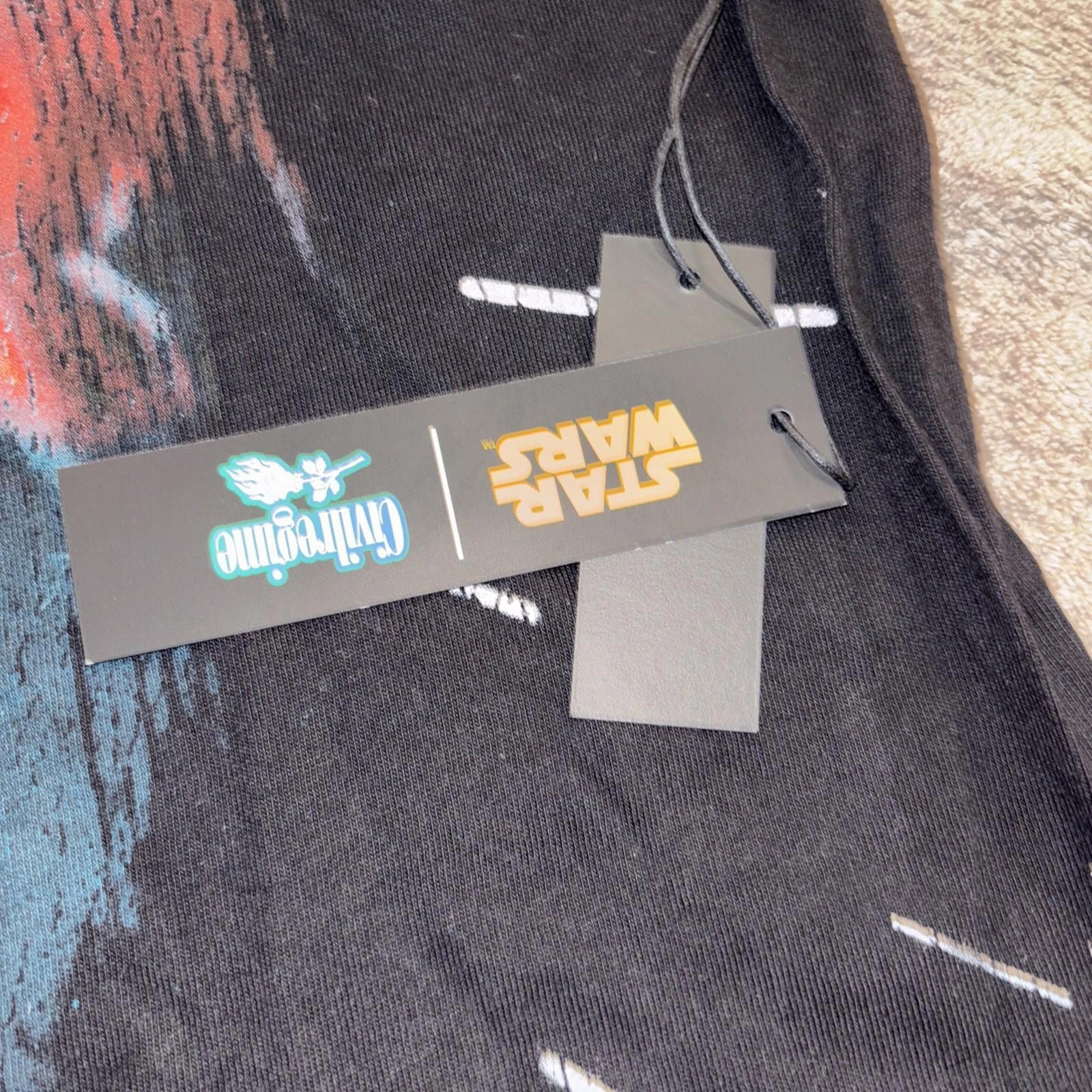 Civil Regime Civil Regime Star Wars Luke Skywalker NWT Large Black Tee Size US L / EU 52-54 / 3 - 2 Thumbnail