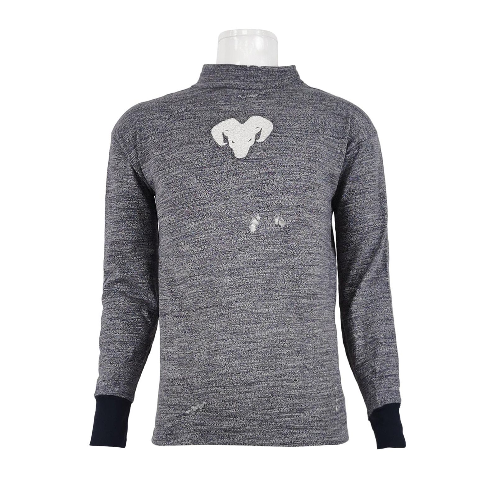 Maison Margiela Maison Margiela Cotton Pattern Sweatshirt S Size US S / EU 44-46 / 1 - 1 Thumbnail
