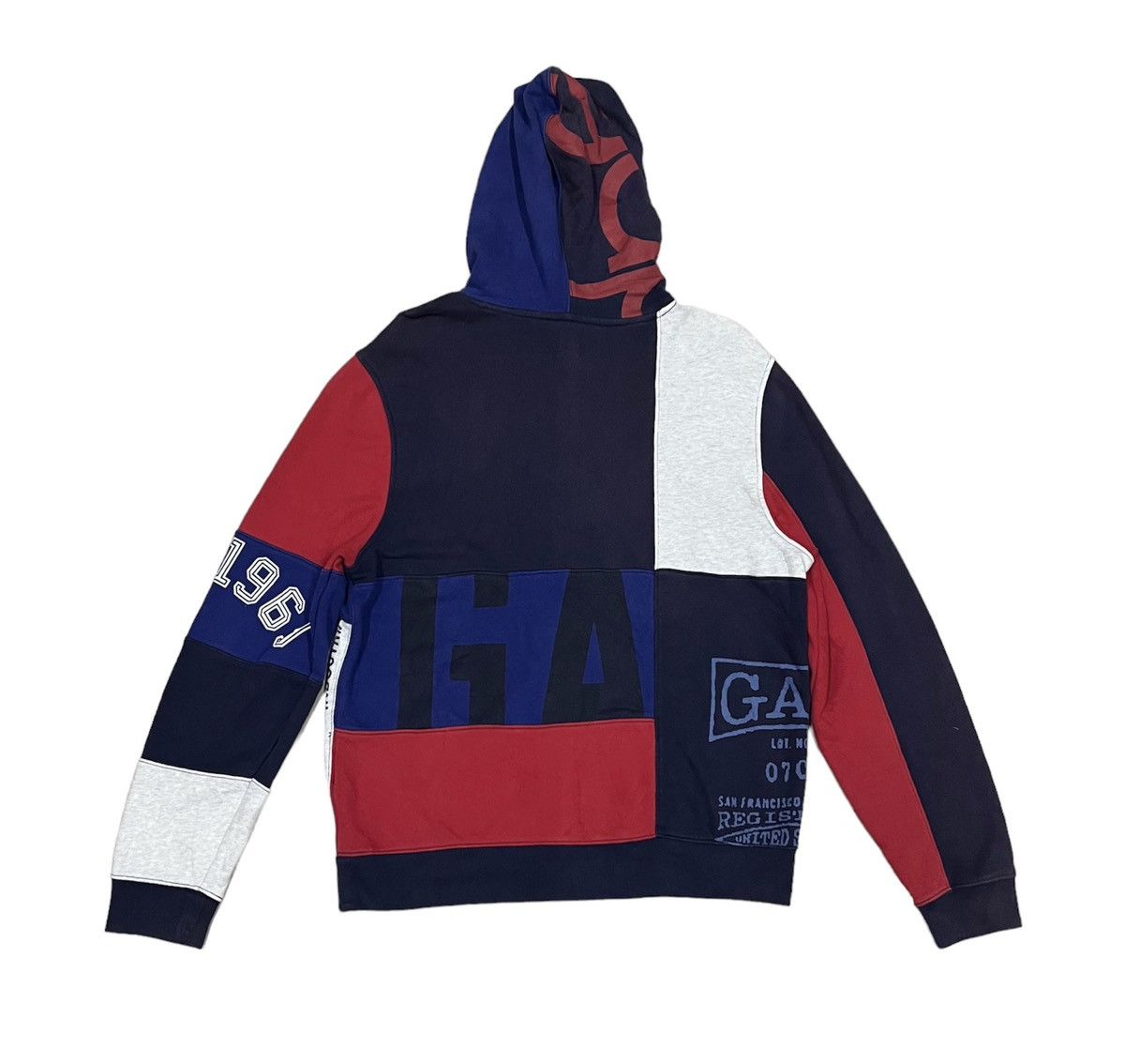 Gap Vtg GAP Multicolor Hoodies x Rare Size US L / EU 52-54 / 3 - 2 Thumbnail
