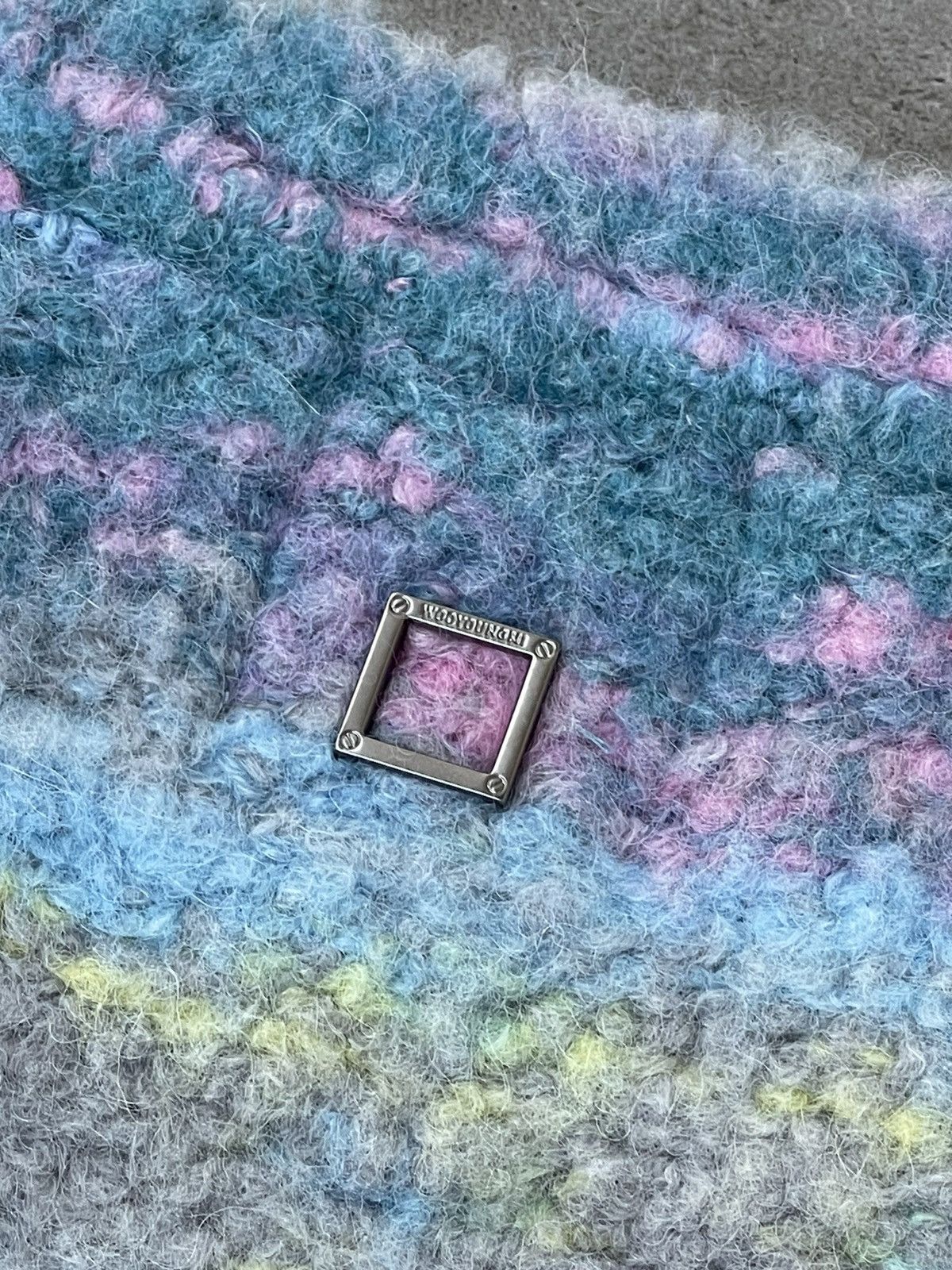 Wooyoungmi !DS! FW22 Wooyoungmi Multicolor Blue Stripped Alpaca Vest Size US M / EU 48-50 / 2 - 17 Thumbnail
