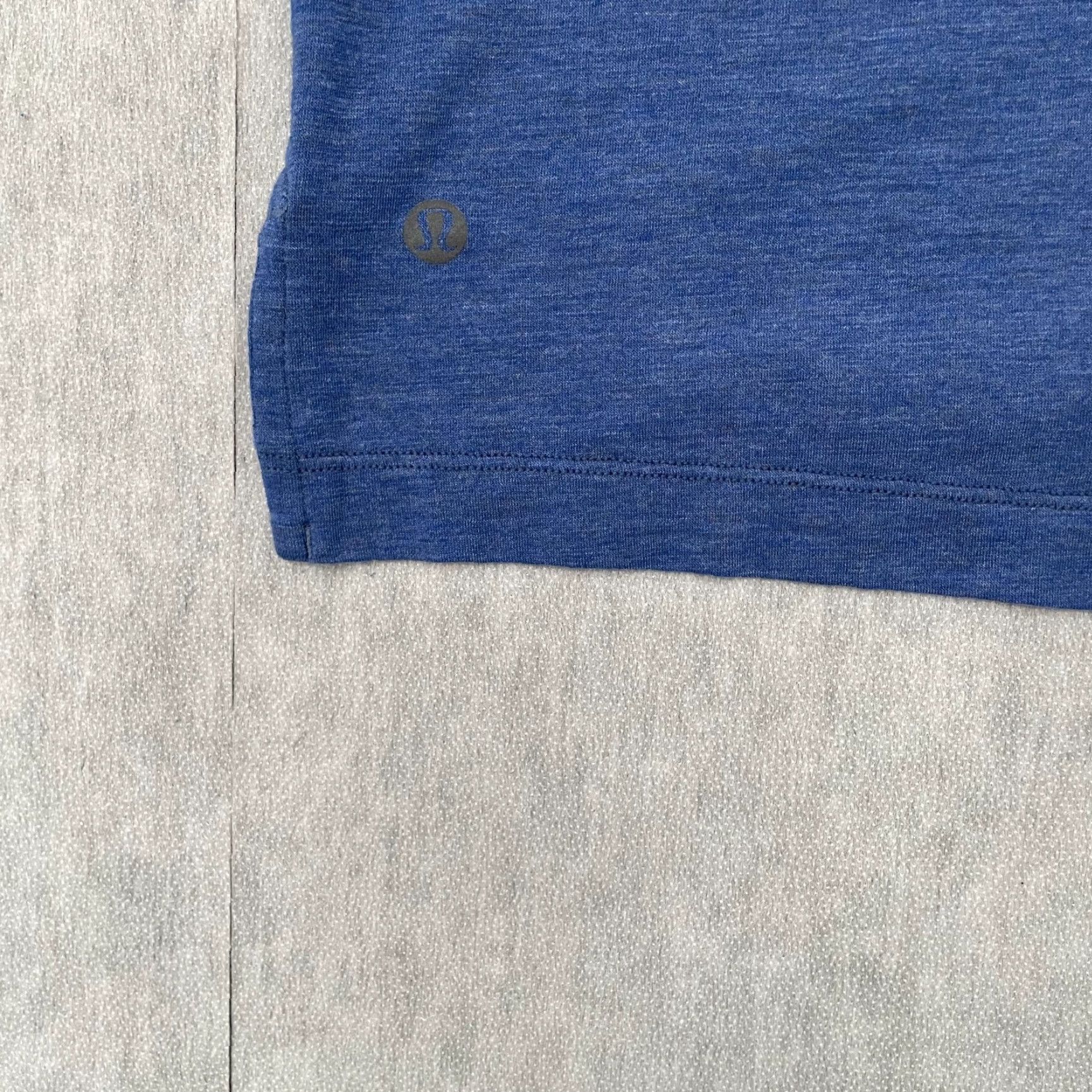Lululemon Lululemon Tech Polo Shirt Adult Large Blue Short Sleeve Activewear Mens Size US L / EU 52-54 / 3 - 5 Thumbnail