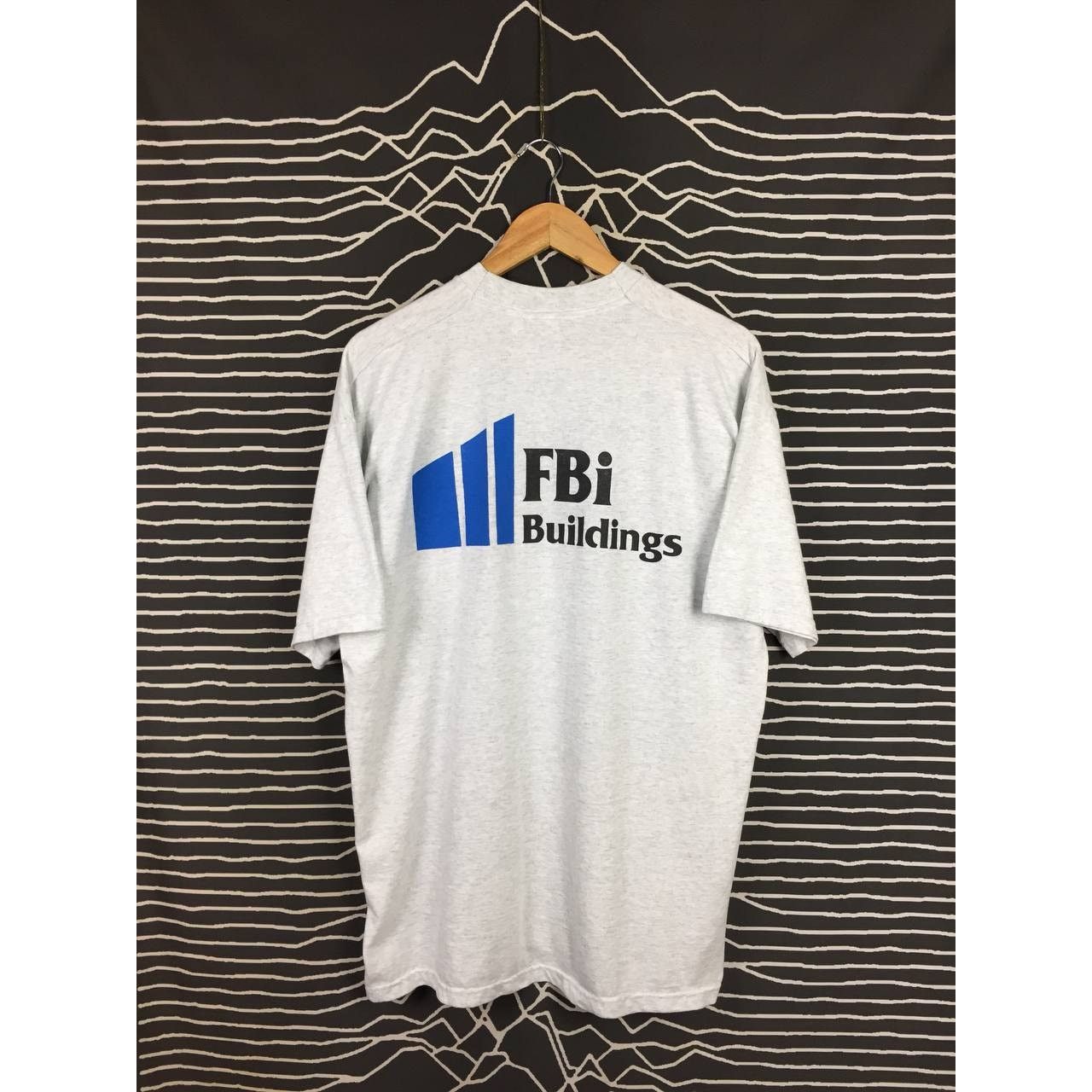 Fruit Of The Loom × Vintage Vtg 50/50 FBi Buildings Construction Company Promo Tee Size US XL / EU 56 / 4 - 2 Thumbnail