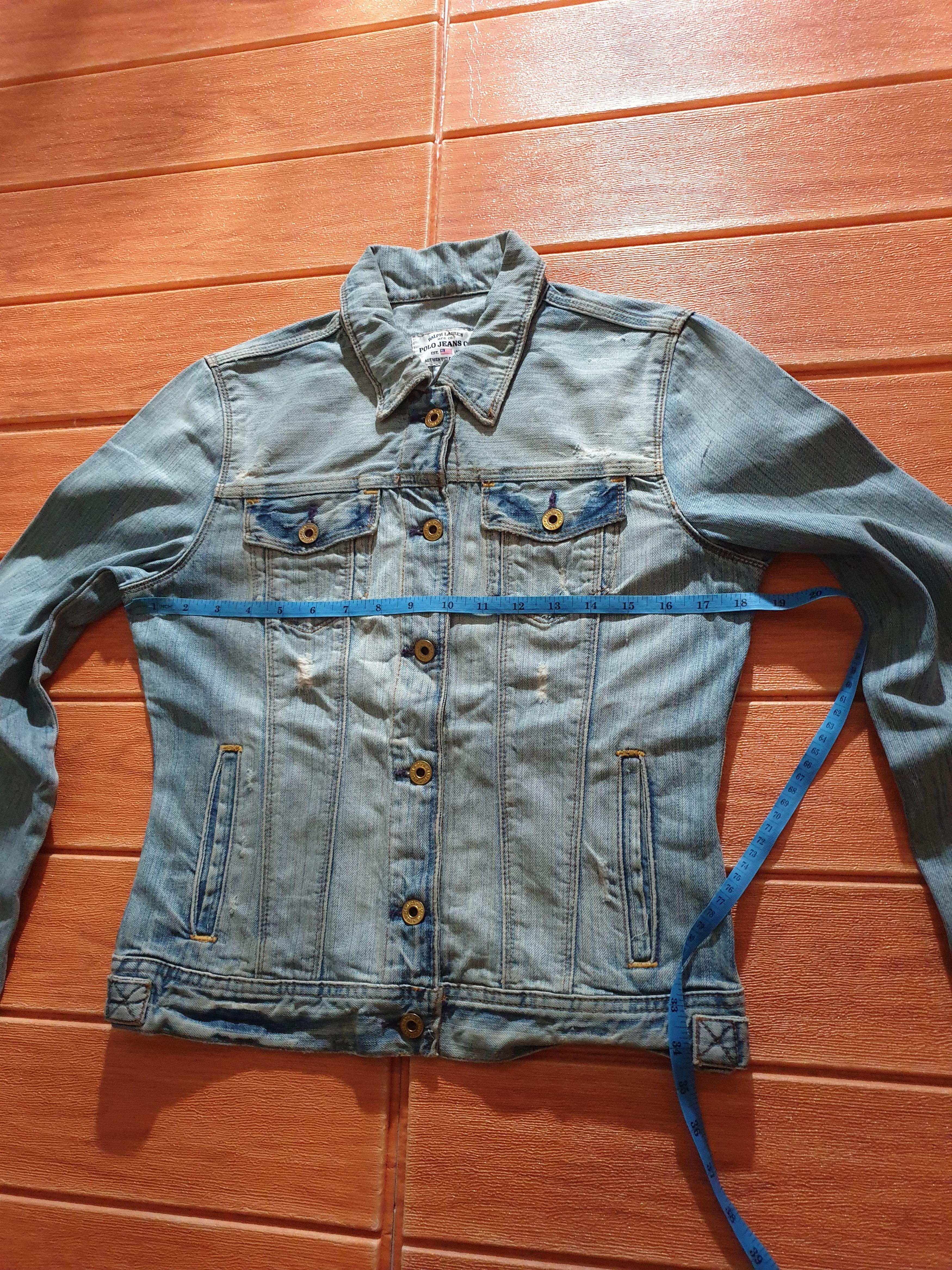 Polo Ralph Lauren 💥Polo Ralph Lauren denim Jacket Size US S / EU 44-46 / 1 - 5 Thumbnail