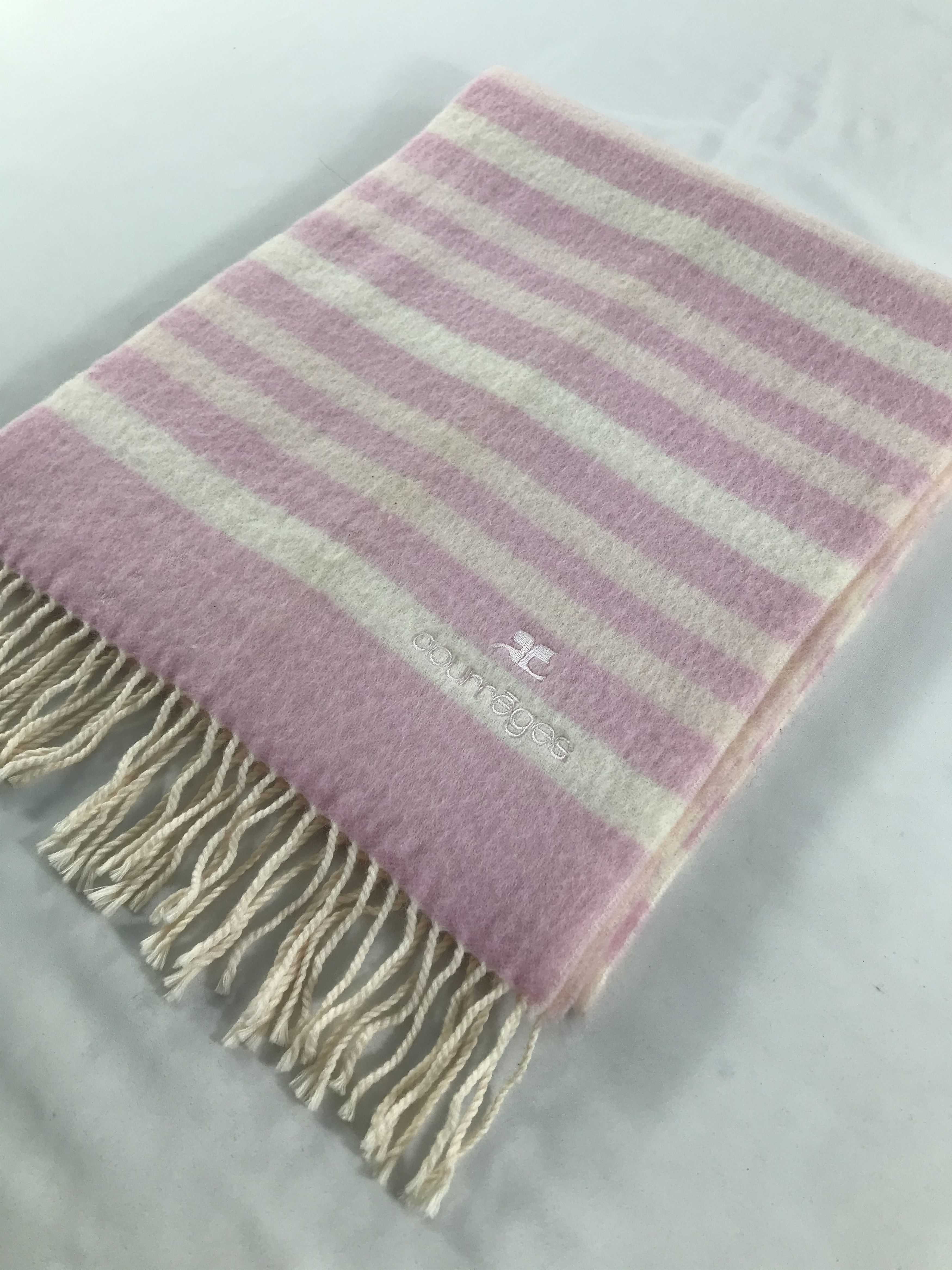 Courreges Vintage Courreges Scarf/Muffler/Neckwear MF1218 Size ONE SIZE - 3 Thumbnail