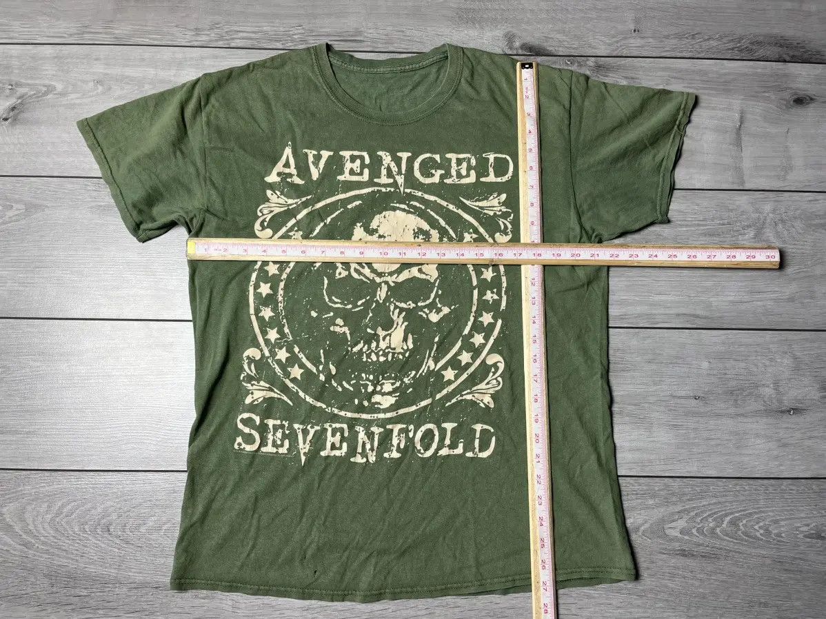 Band Tees Avenged savenfold T-shirt rock band vintage size Large Size US L / EU 52-54 / 3 - 7 Thumbnail