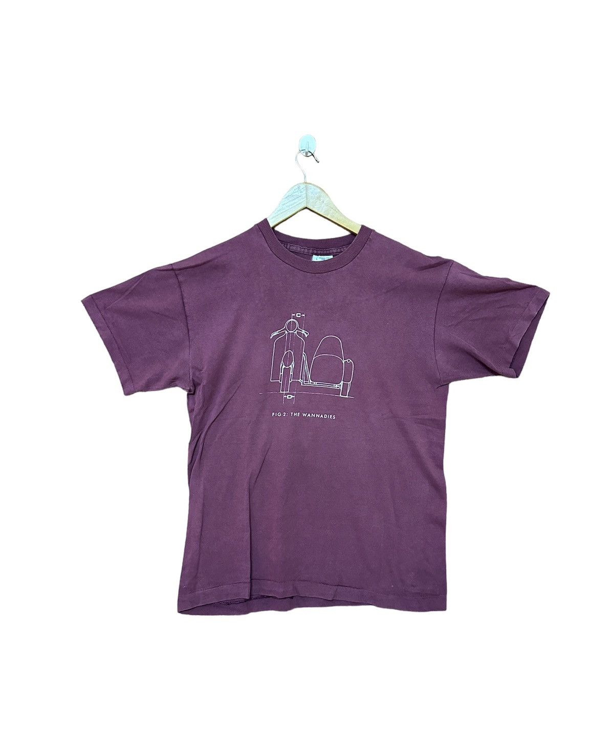 vintage 1997 THE WANNADIES friends singles promo t-shirts