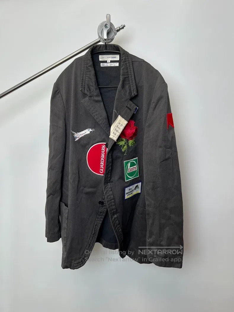 Comme des Garcons Comme des Garcons Patchwork Silhouette Blazer Jacket Size US M / EU 48-50 / 2 - 6 Thumbnail