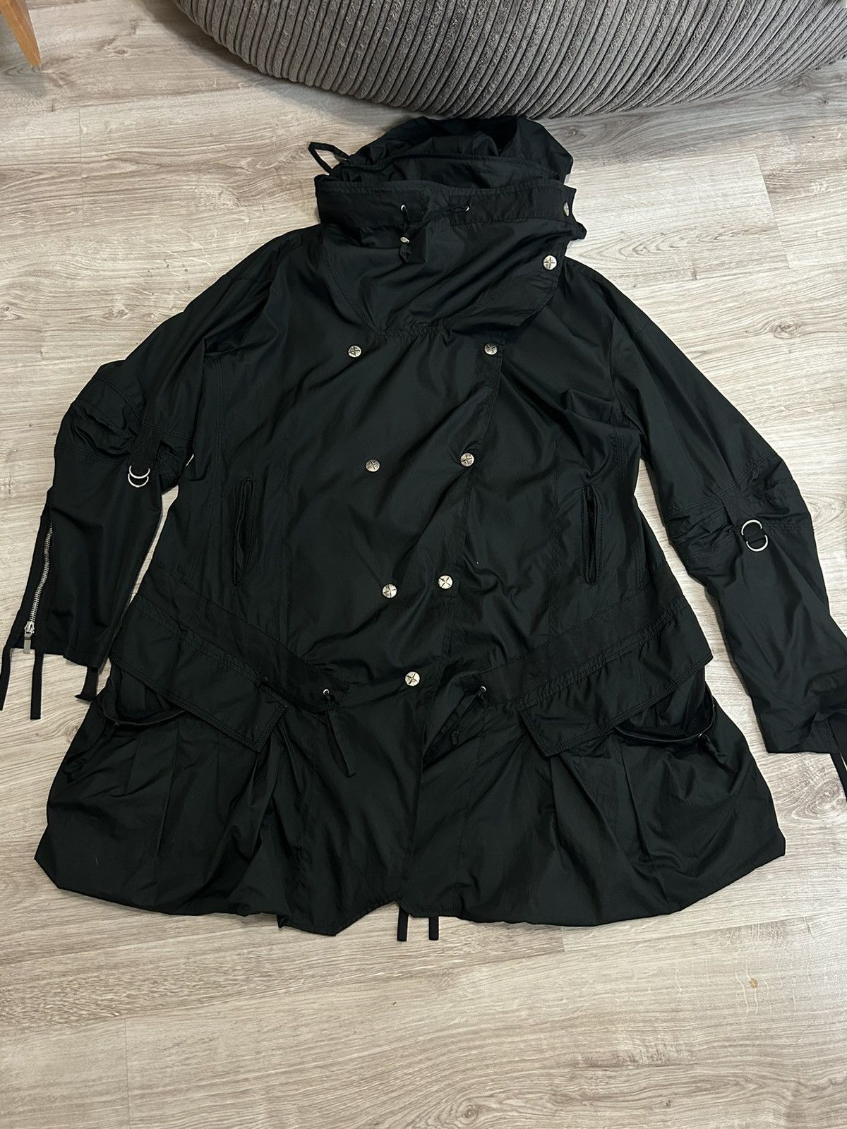 Japanese Brand 🇯🇵Vintage Japanese Kimono Button Jacket Size US S / EU 44-46 / 1 - 14 Thumbnail