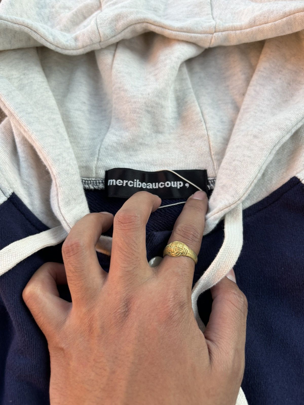 Issey Miyake Rare mercibeaucoup By Issey Miyake Button Hoodie Size US M / EU 48-50 / 2 - 16 Thumbnail
