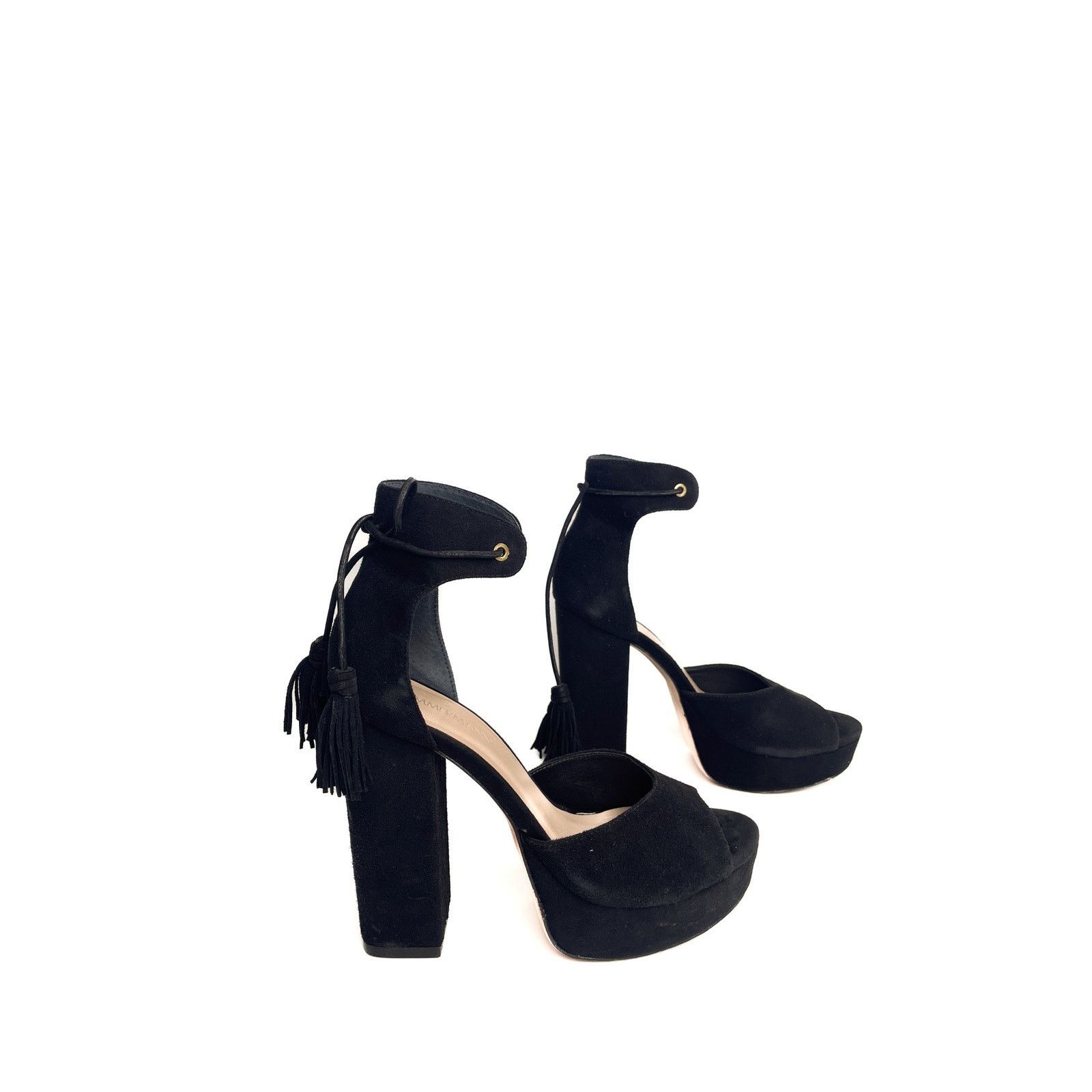 Zimmermann Platform Block Suede Heel Size US 6 / IT 36 - 5 Thumbnail