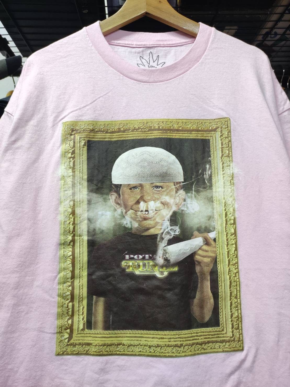 Imran Potato Potato x Runtz " HARAAM " Parody Alfred E Neuman T-Shirt Size US XXL / EU 58 / 5 - 1 Thumbnail