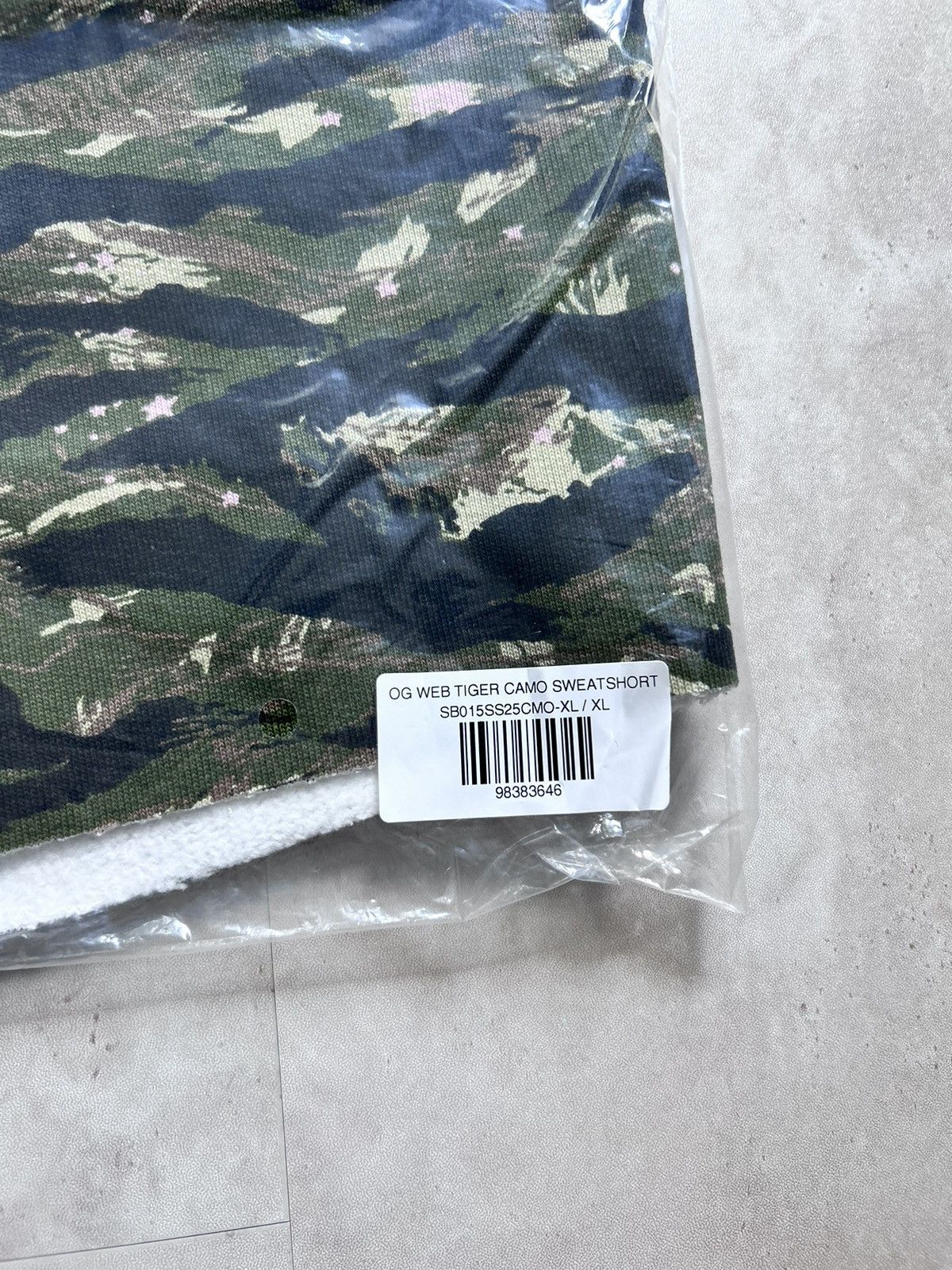 Sp5der × Young Thug Sp5der OG Web Tiger Camo Sweatshorts Size XL Size US 36 / EU 52 - 6 Thumbnail