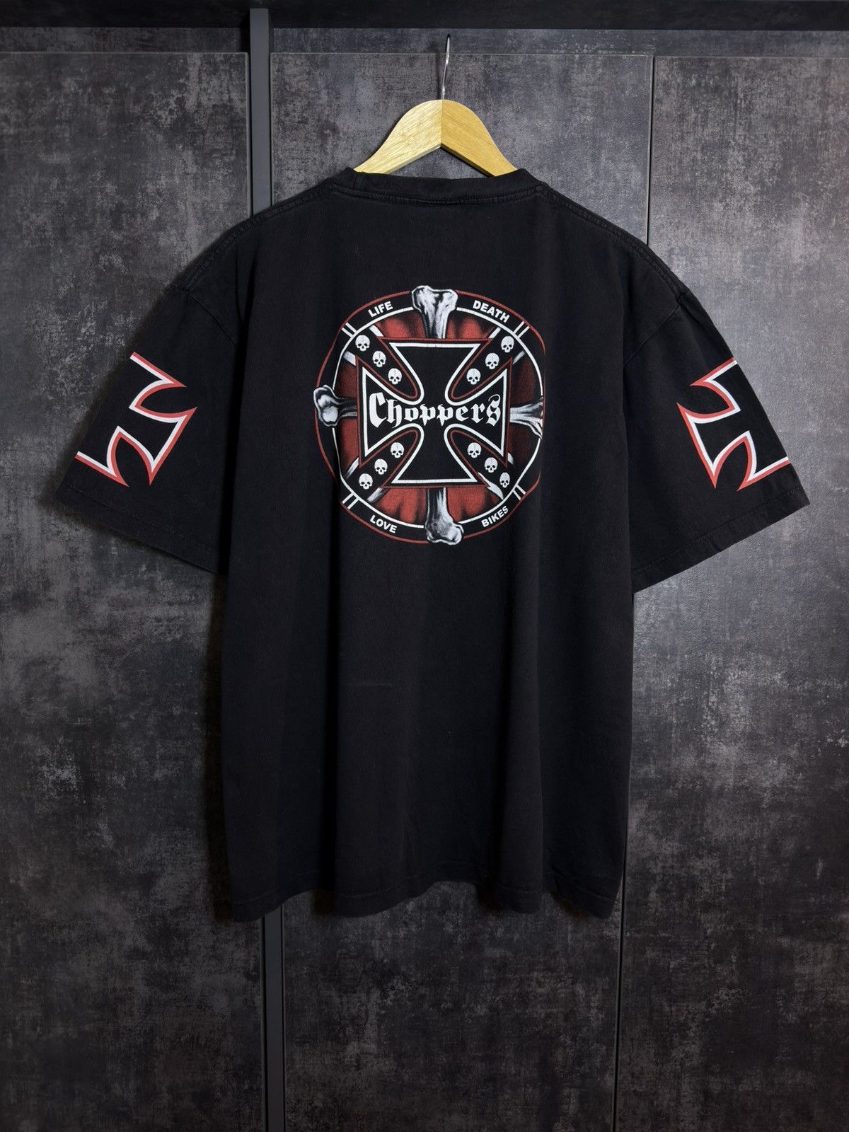 Vintage Vintage Faded West Coast Choppers T-shirt Jnco Supreme 424 Size US L / EU 52-54 / 3 - 1 Thumbnail