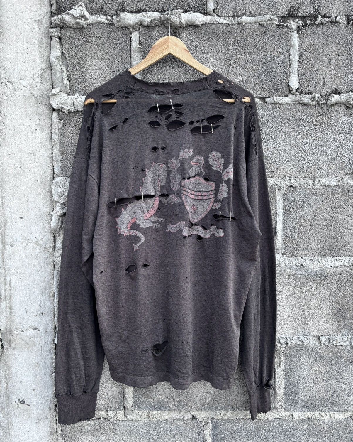 Vintage Thrashed Distressed Madrigal 1996 Shirt Faded ERD Grunge 96 Size US XL / EU 56 / 4 - 2 Thumbnail