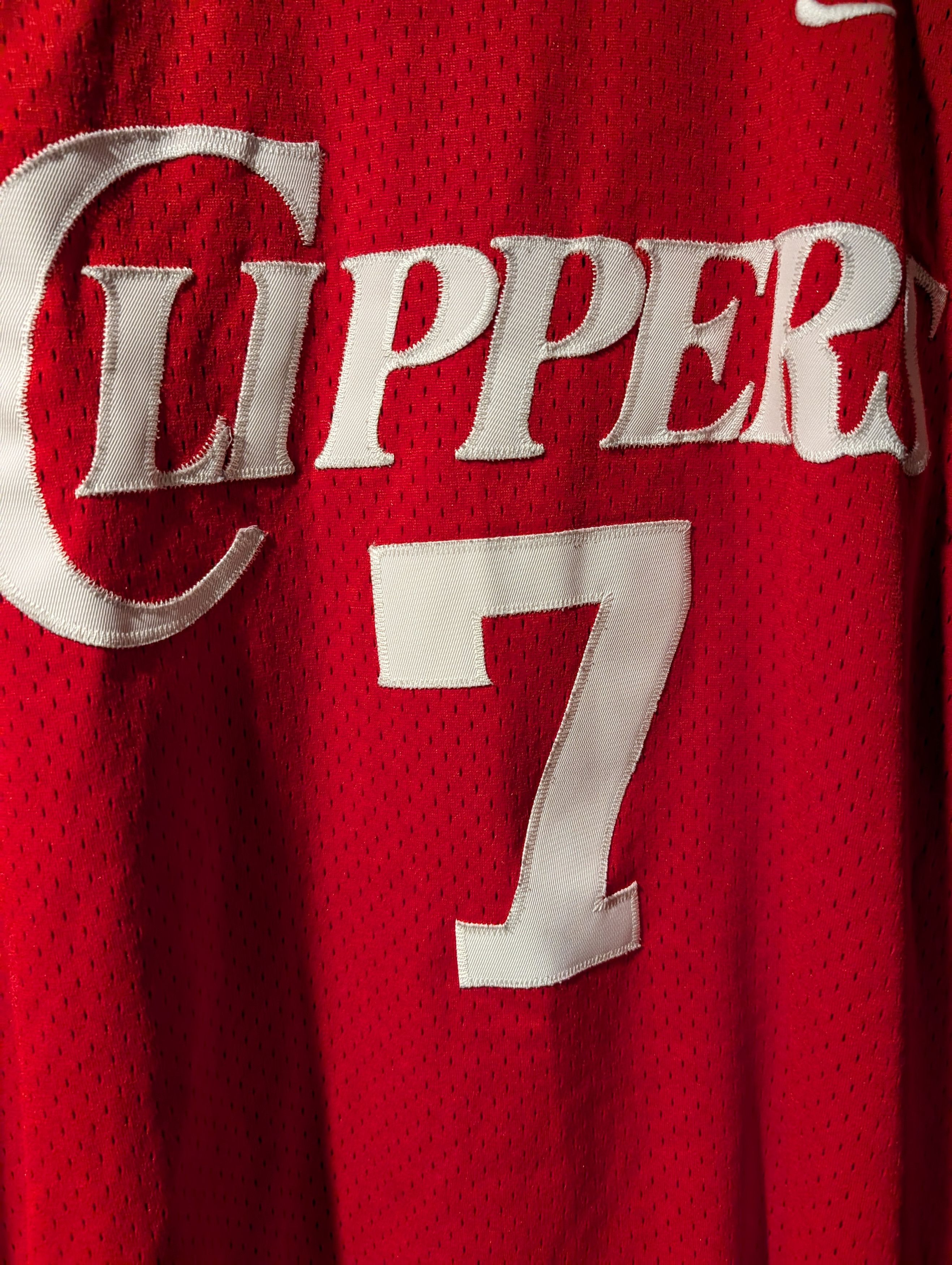 NBA Vintage Y2K LA Clippers Nike Lamar Odom Red NBA Jersey Size US XXL / EU 58 / 5 - 4 Thumbnail